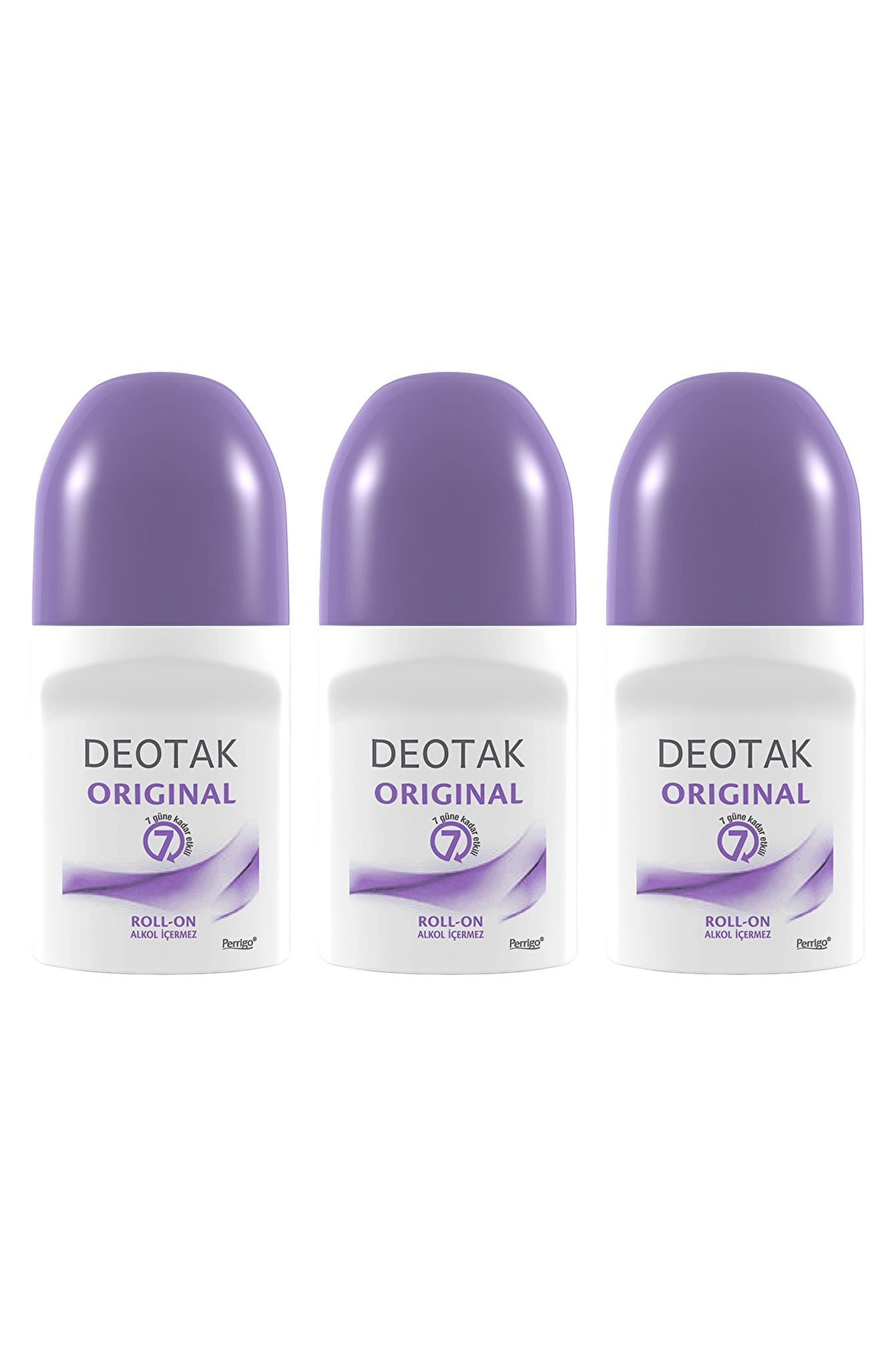 DeotakDeotak Roll-On Original Kadınlar İçin 35 ml 3'lüDeotak Roll-On Original Unisex 35 ml Fiyatı ve Özellikleri | Mutlufiyatlar