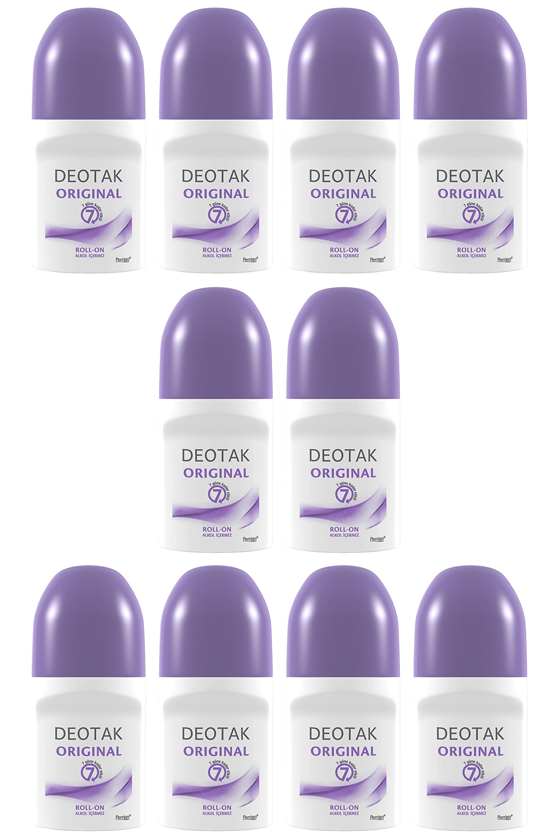 DeotakDeotak Roll-On Original Kadınlar İçin 35 ml 10'luDeotak Roll-On Original Unisex 35 ml Fiyatı ve Özellikleri | Mutlufiyatlar