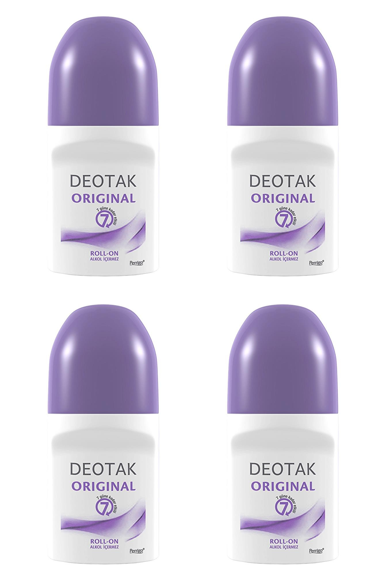 DeotakDeotak Roll-On Original Kadınlar İçin 35 ml 4'lüDeotak Roll-On Original Unisex 35 ml Fiyatı ve Özellikleri | Mutlufiyatlar
