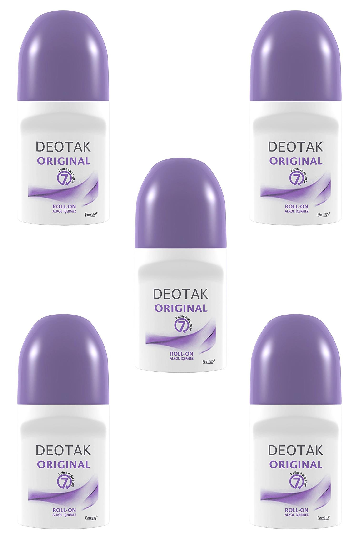 DeotakDeotak Roll-On Original Kadınlar İçin 35 ml 5'liDeotak Roll-On Original Unisex 35 ml Fiyatı ve Özellikleri | Mutlufiyatlar
