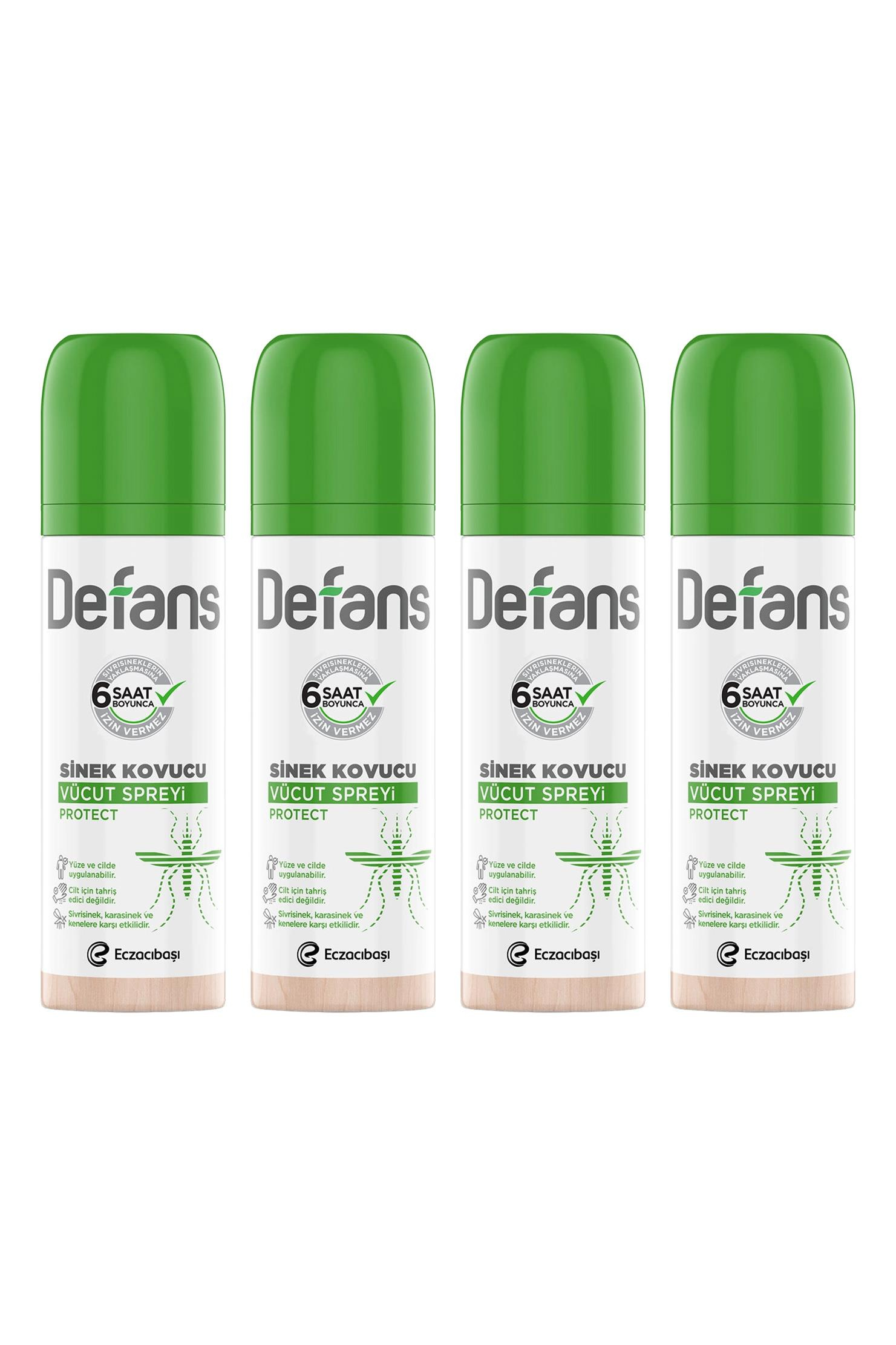 DetanDetan Defans Protect Sinek Kovucu Vücut Spreyi 100 ml 4'lüDetan Defans Protect Sinek Kovucu Vücut Spreyi 100 ml Fiyatı ve Özellikleri | Mutlufiyatlar