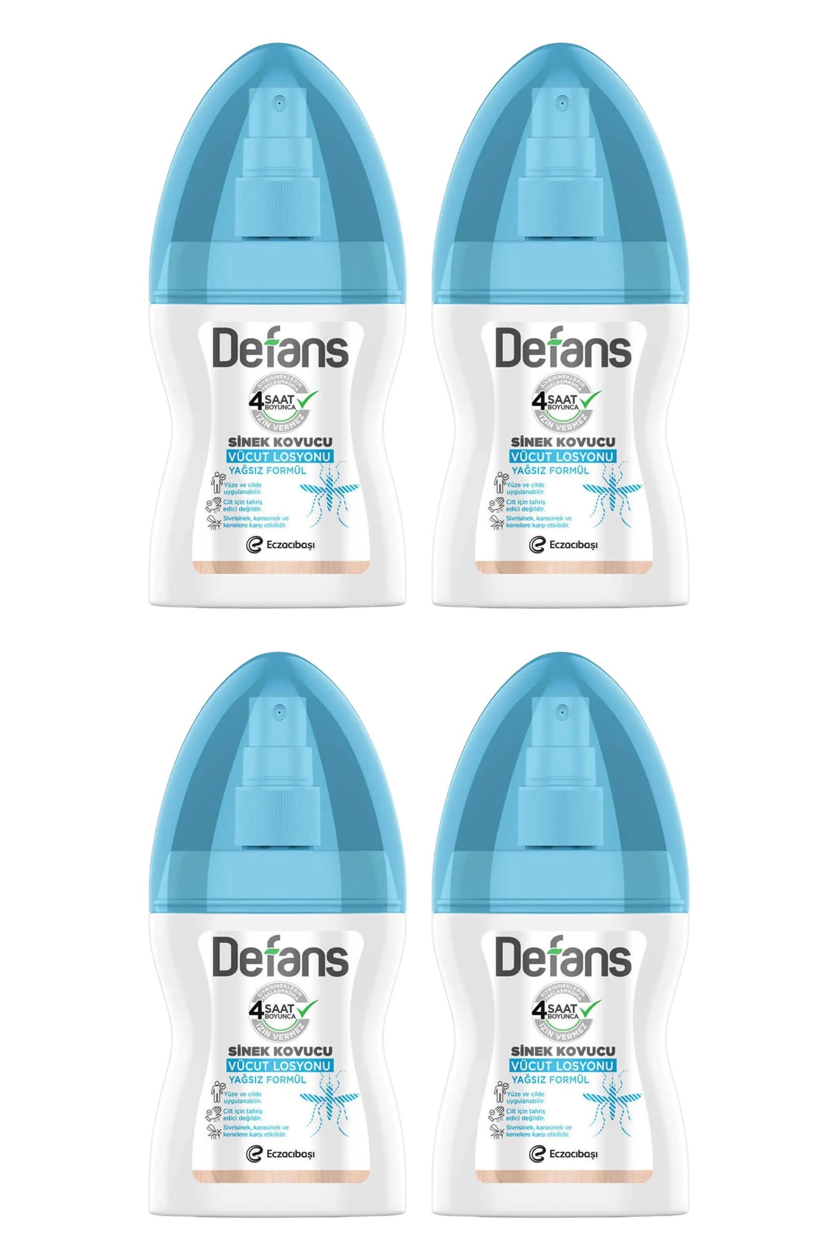 DetanDetan Defans Sinek Kovucu Losyon Yağsız Formül 100 ml 4'lüDetan Defans Su Bazlı Sinek Kovucu Losyon 100 ml Fiyatı ve Özellikleri | Mutlufiyatlar