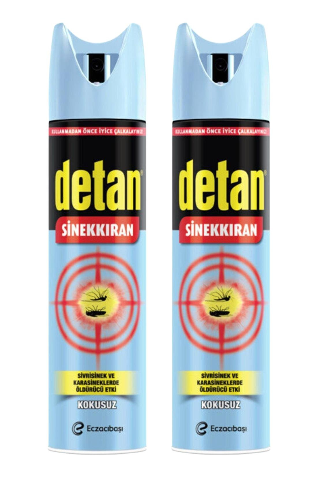 DetanDetan Sinekkıran Sinek Kovucu Kokusuz Sprey 275 ml 2'liDetan Sinekkıran Kokusuz 275 ml Fiyatı ve Özellikleri | Mutlufiyatlar