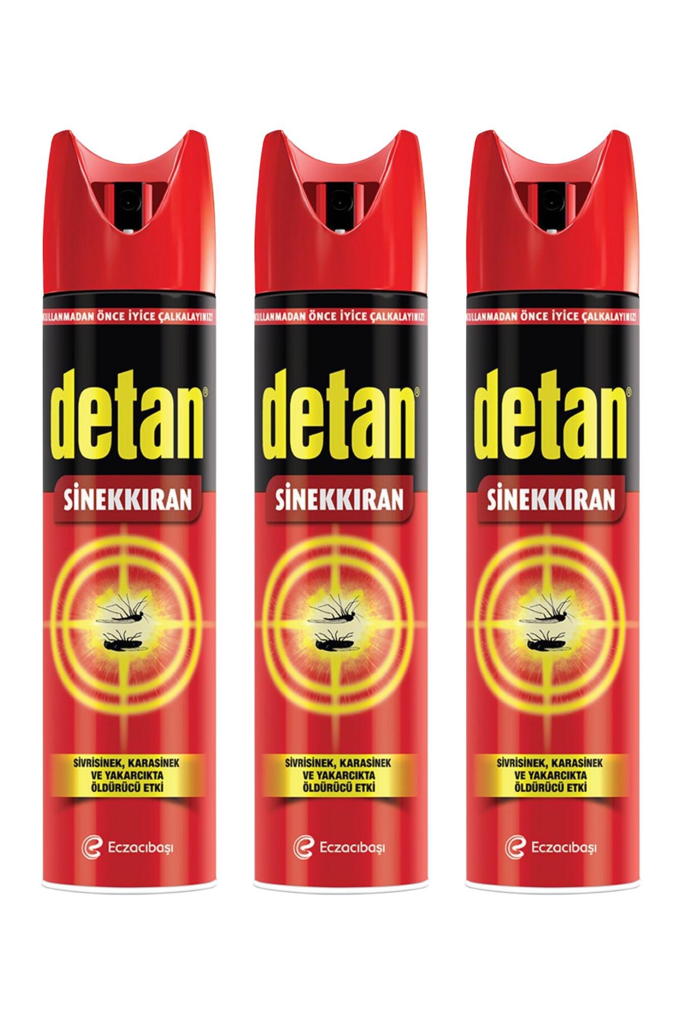 DetanDetan Sinekkıran Sinek Kovucu Sprey 275 ml 3'lüDetan Sinekkıran Sprey 275 ml Fiyatı ve Özellikleri | Mutlufiyatlar