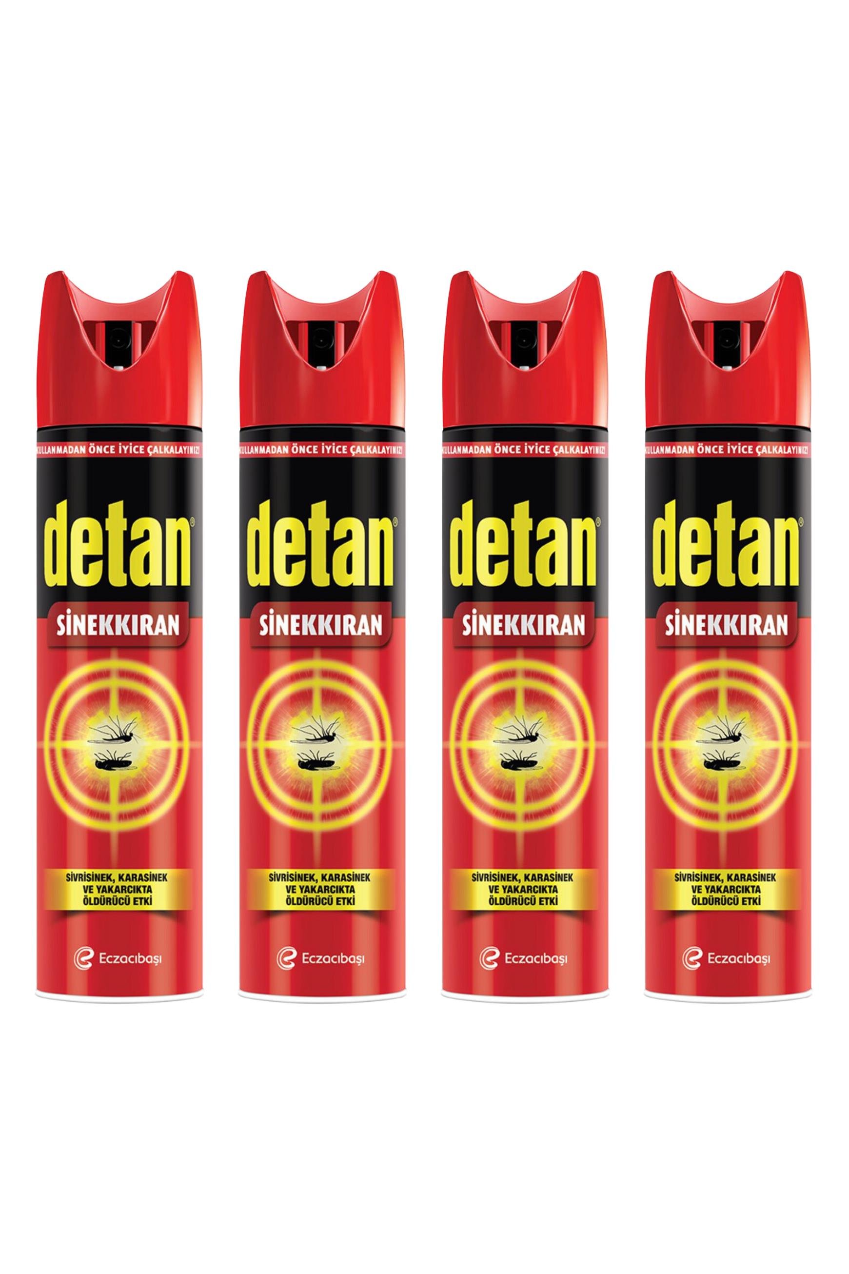 DetanDetan Sinekkıran Sinek Kovucu Sprey 275 ml 4'lüDetan Sinekkıran Sprey 275 ml Fiyatı ve Özellikleri | Mutlufiyatlar