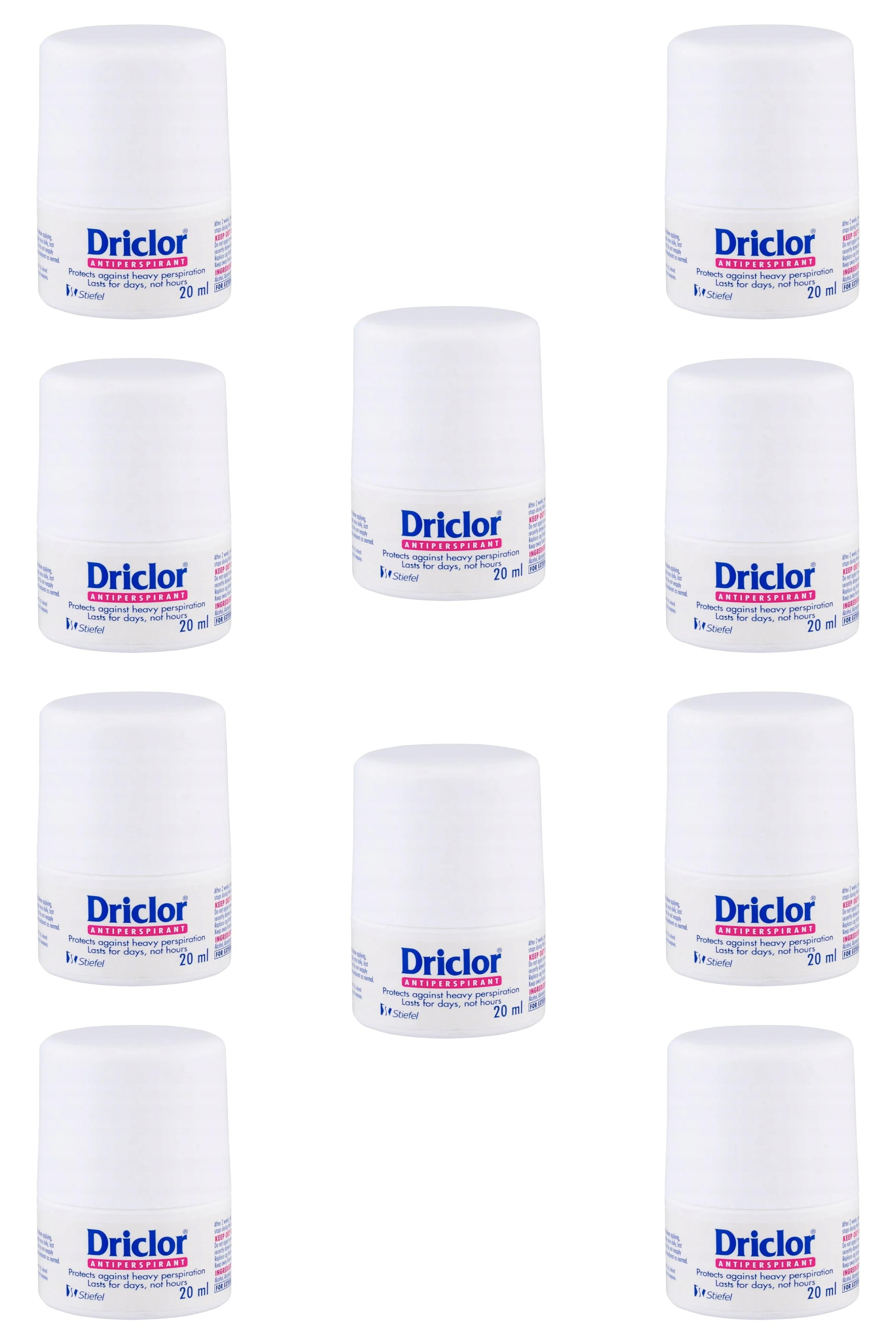 DriclorDriclor Aşırı Terleme Önleyici Antiperspirant Roll-On 20 ml 10'luDriclor Roll-On 20 ml Fiyatı ve Özellikleri | Mutlufiyatlar