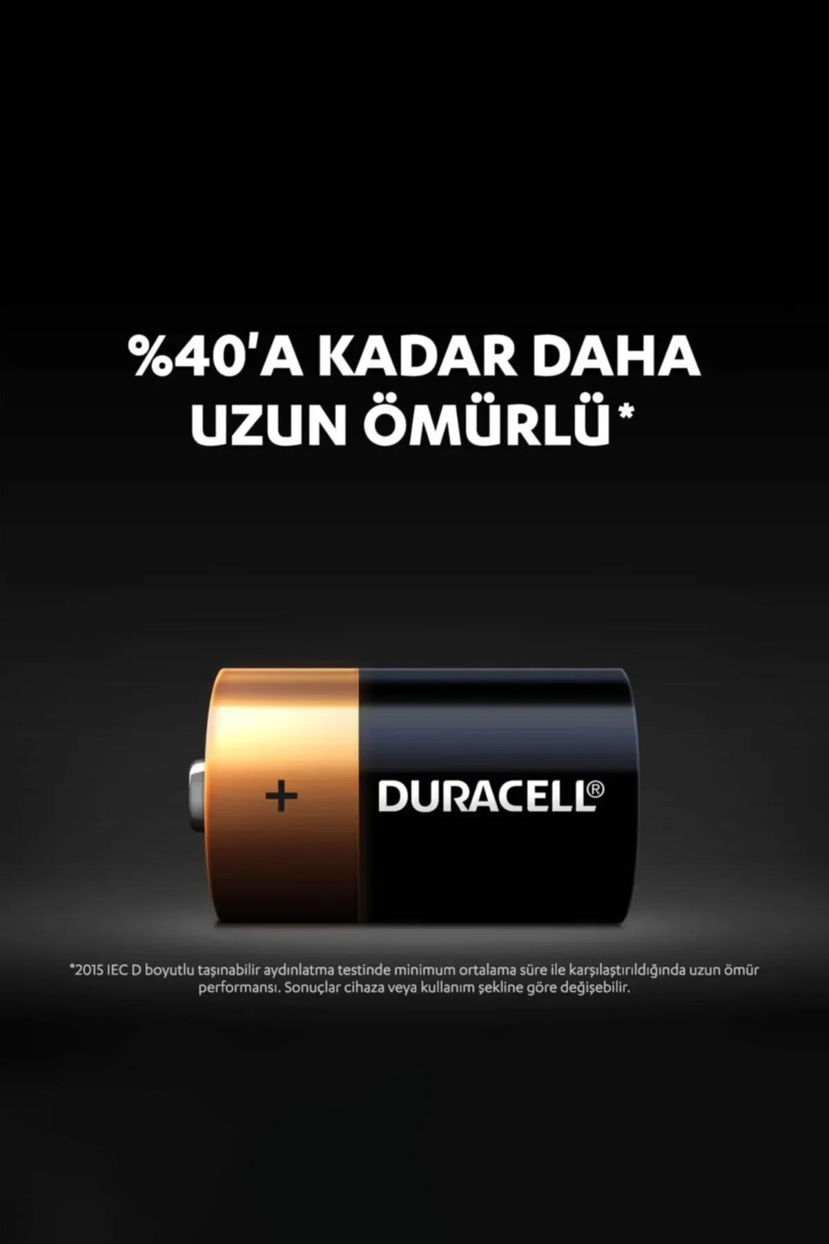 DuracellDuracell D Büyük Pil 2 AdetDuracell D Büyük Pil 2li Fiyatı ve Özellikleri | Mutlufiyatlar