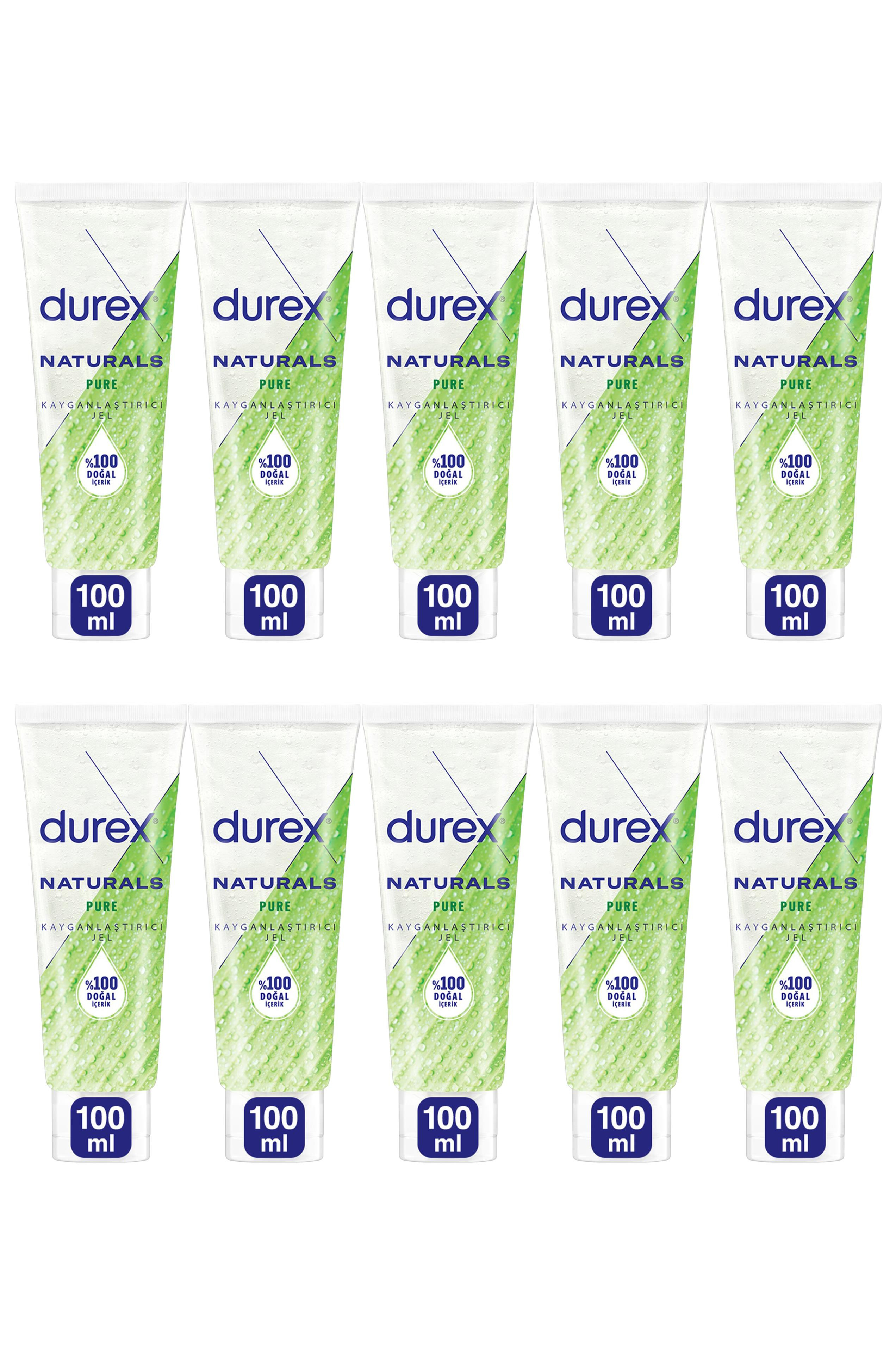 Durex Durex Kayganlaştırıcı Jel Naturals Pure 100 ml 10'luDurex Naturals Pure Kayganlaştırıcı Jel 100 ml Fiyatı ve Özellikleri | Mutlufiyatlar