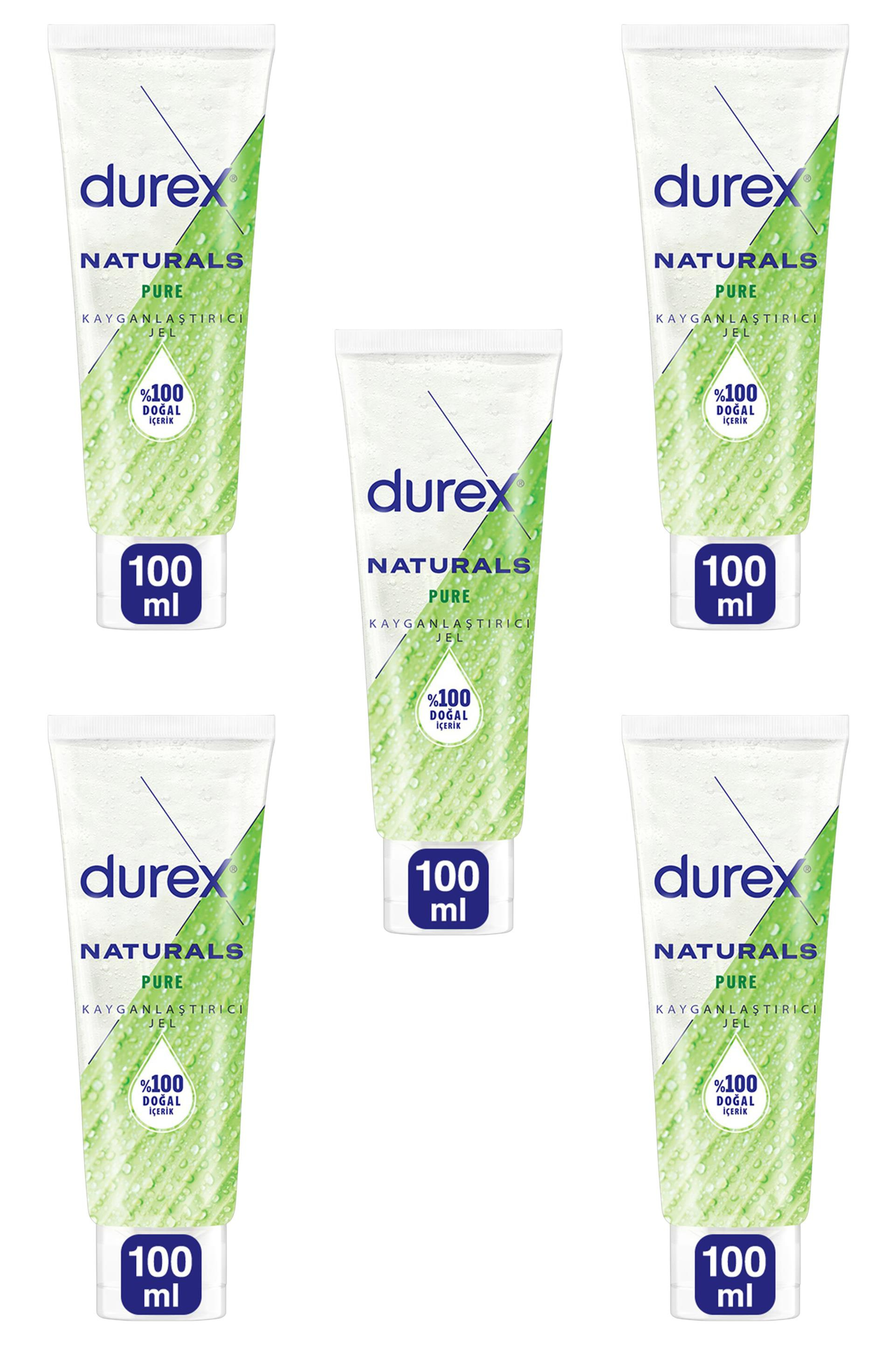 Durex Durex Kayganlaştırıcı Jel Naturals Pure 100 ml 5'liDurex Naturals Pure Kayganlaştırıcı Jel 100 ml Fiyatı ve Özellikleri | Mutlufiyatlar