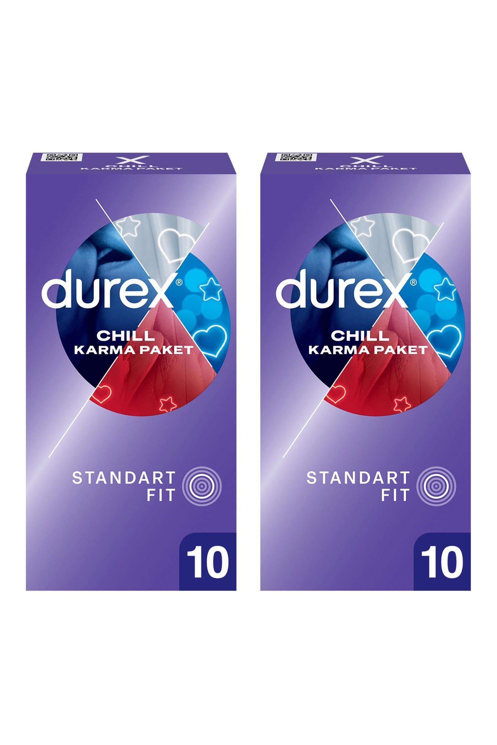 Durex Durex Prezervatif Chill 10 Adet 2'liDurex Chill Prezervatif 10lu Fiyatı ve Özellikleri | Mutlufiyatlar