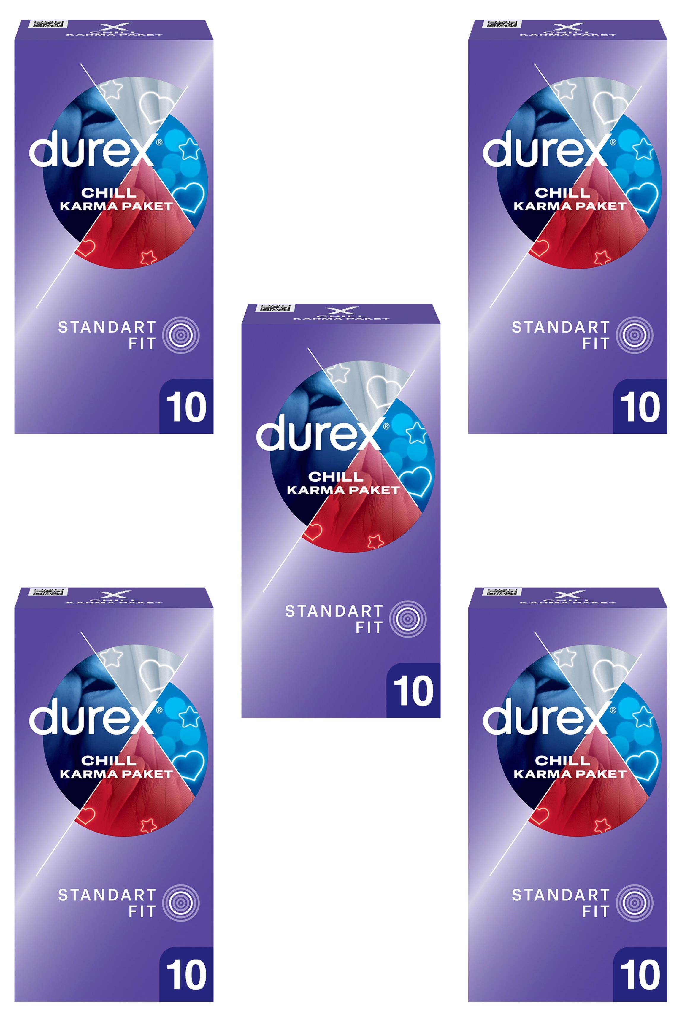 Durex Durex Prezervatif Chill 10 Adet 5'liDurex Chill Prezervatif 10lu Fiyatı ve Özellikleri | Mutlufiyatlar