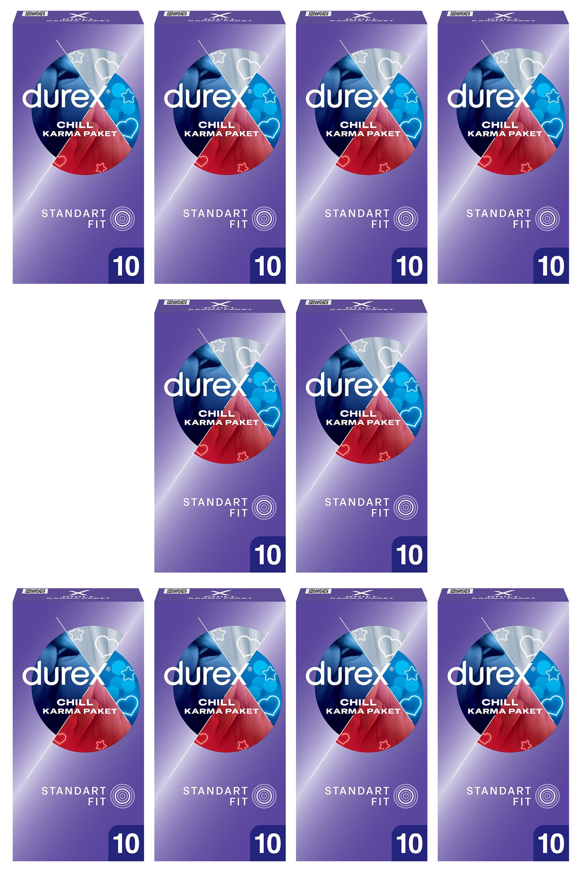 Durex Durex Prezervatif Chill 10 Adet 10'luDurex Chill Prezervatif 10lu Fiyatı ve Özellikleri | Mutlufiyatlar