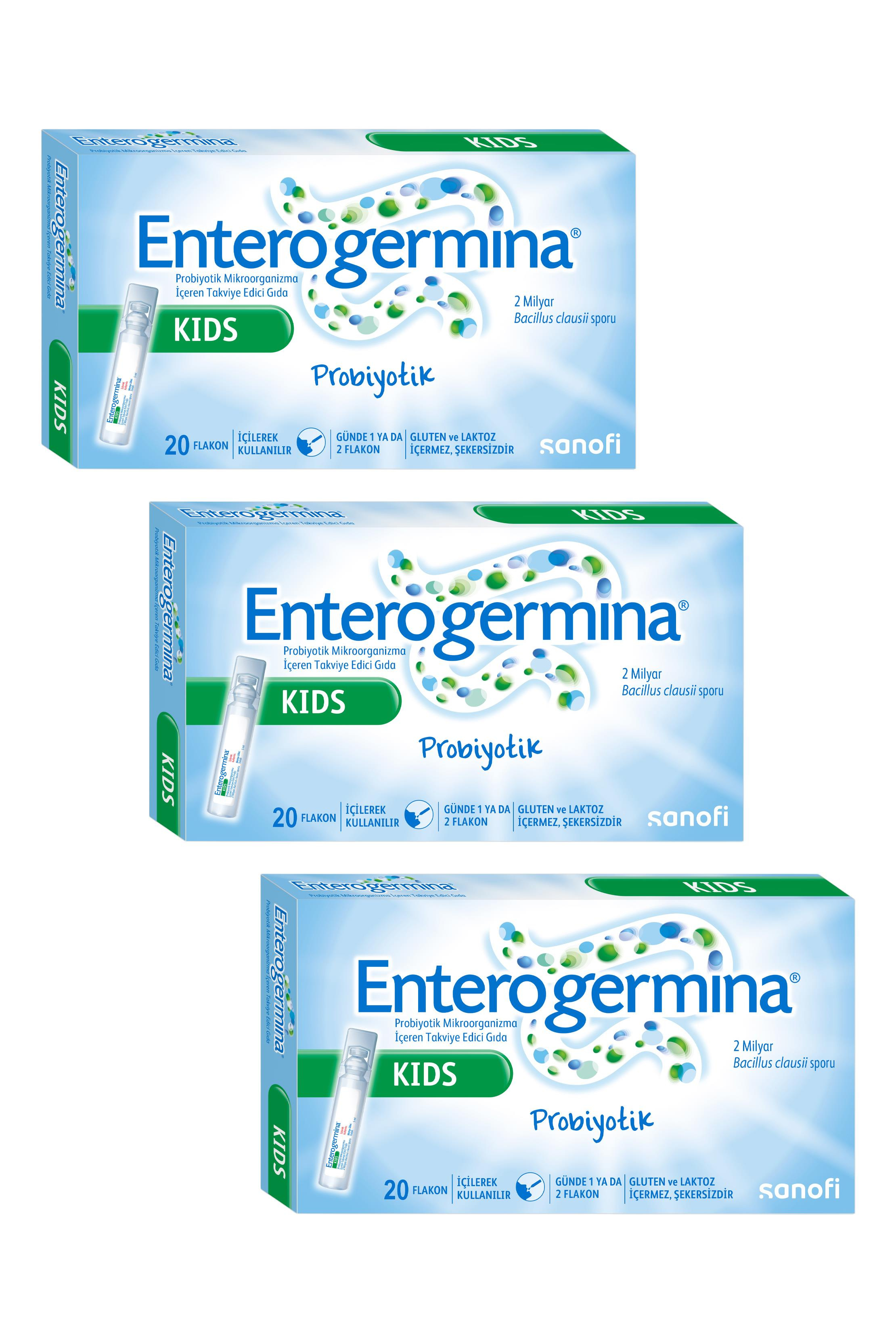 EnterogerminaEnterogermina Kids 5 ml × 20 Flakon 3'lüEnterogermina Kids 5 ml × 20 Flakon Fiyatı ve Özellikleri | Mutlufiyatlar