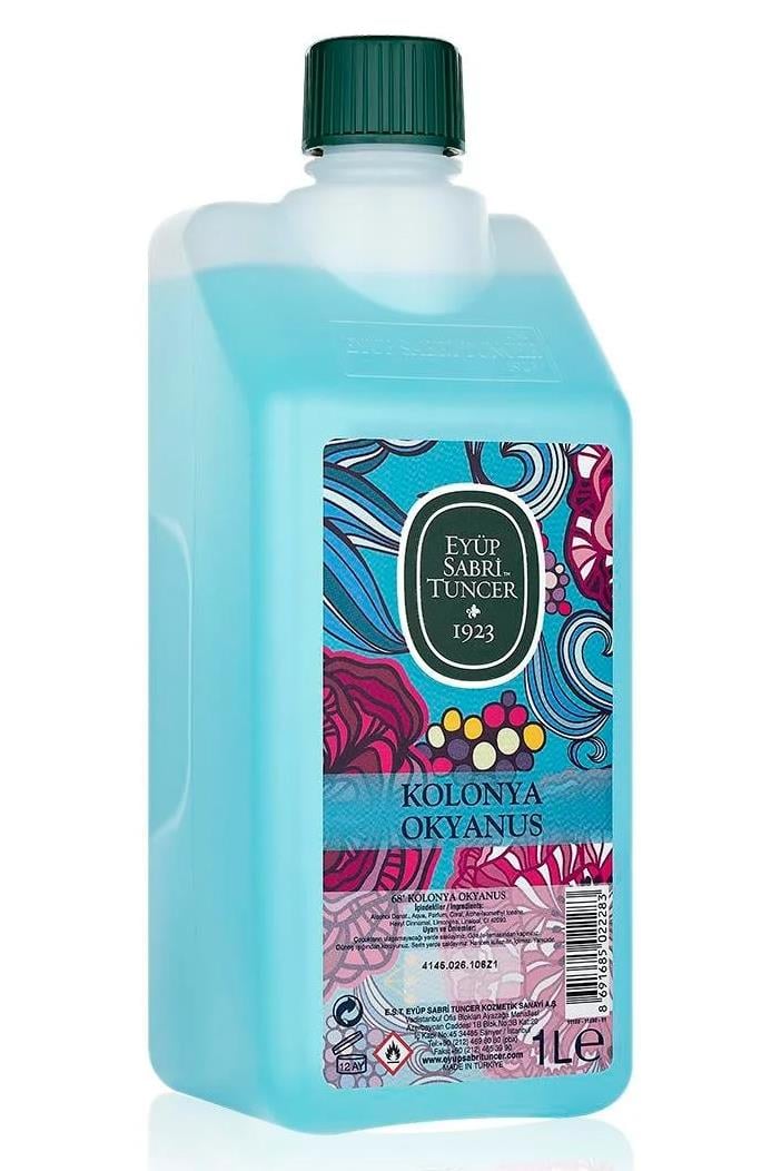 Eyüp Sabri Tuncer Eyüp Sabri Tuncer Kolonya Okyanus 1 ltEyüp Sabri Tuncer Okyanus Kolonyası 1 lt - Koruma Kilitli Kapak Fiyatı ve Özellikleri | Mutlufiyatlar