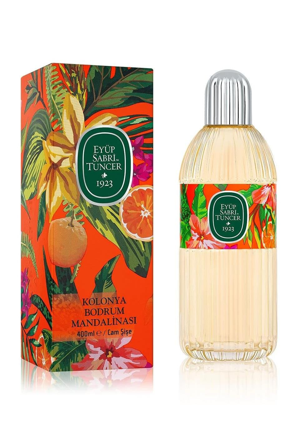 Eyüp Sabri Tuncer Eyüp Sabri Tuncer Kolonya Bodrum Mandalinası 400 ml Cam ŞişeEyüp Sabri Tuncer Bodrum Mandalinası Kolonyası Cam Şişe 400 ml Fiyatı ve Özellikleri | Mutlufiyatlar