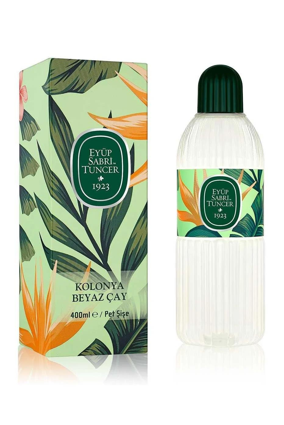 Eyüp Sabri Tuncer Eyüp Sabri Tuncer Kolonya Beyaz Çay 400 ml Pet ŞişeEyüp Sabri Tuncer Kolonya Beyaz Çay Pet 400 ml Fiyatı ve Özellikleri | Mutlufiyatlar