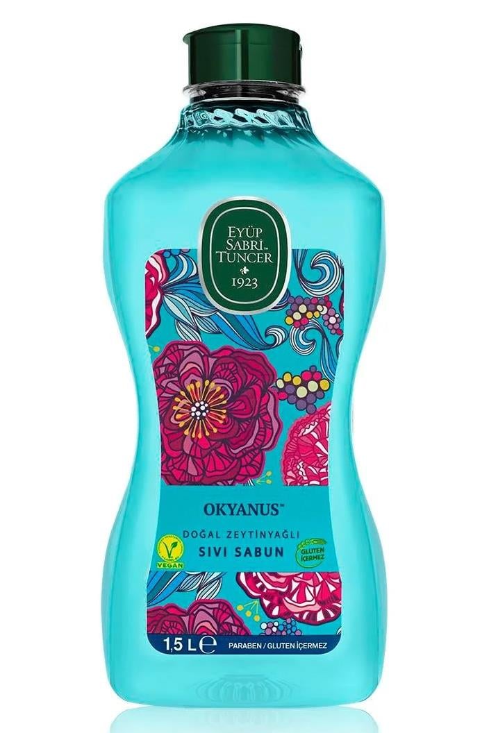 Eyüp Sabri Tuncer Eyüp Sabri Tuncer Sıvı Sabun Okyanus 1.5 ltEup Sabri Tuncer 1.5lt Sıvı Sabun Doğal Zeytinyağlı - okyanus Fiyatı ve Özellikleri | Mutlufiyatlar