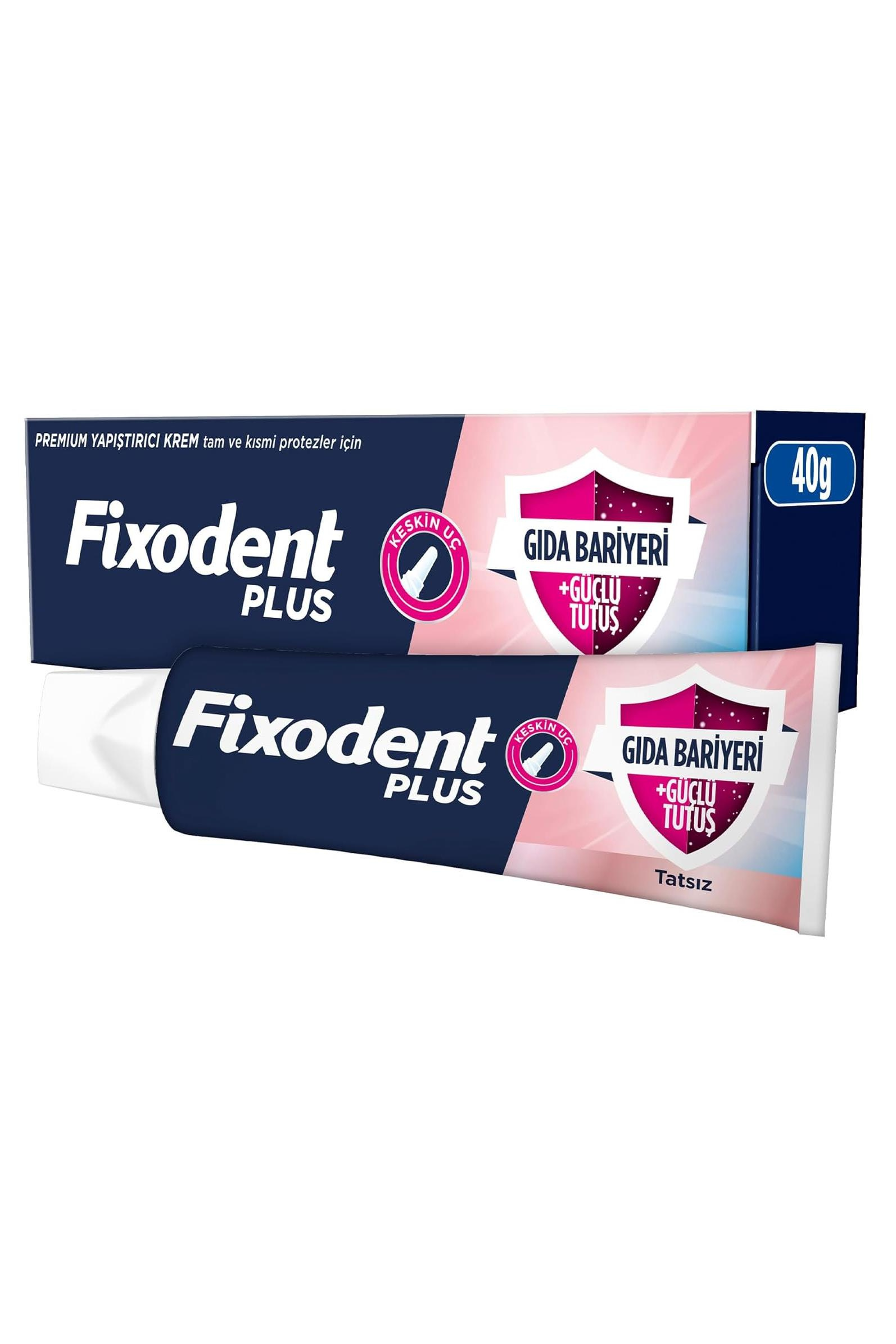FixodentFixodent Plus Gıda Bariyeri Protez Diş Yapıştırıcı 40 grFixodent Orijinal Ürün | Hızlı Kargo | Güvenli Alışveriş