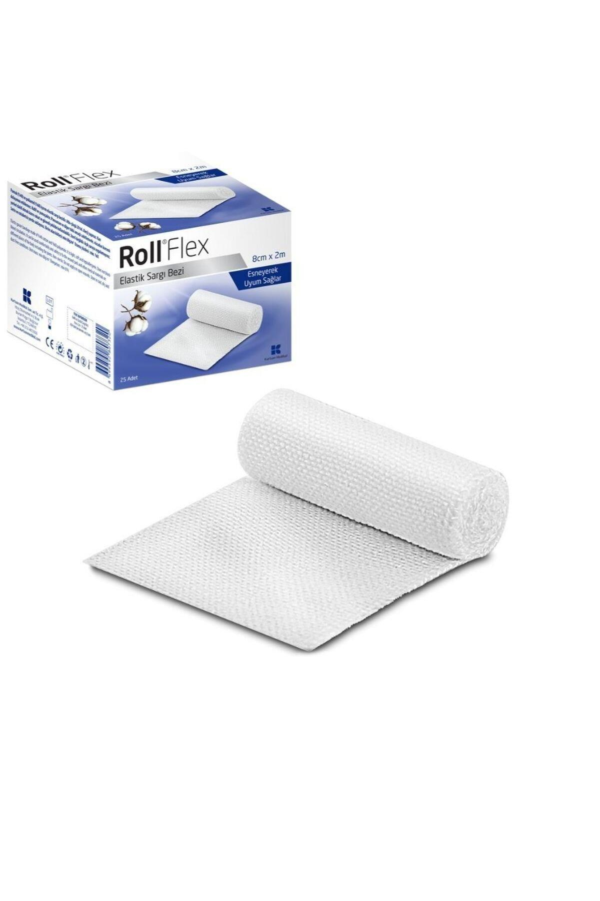 Flex Elastik Sargı Bezi 8 Cm 2 M