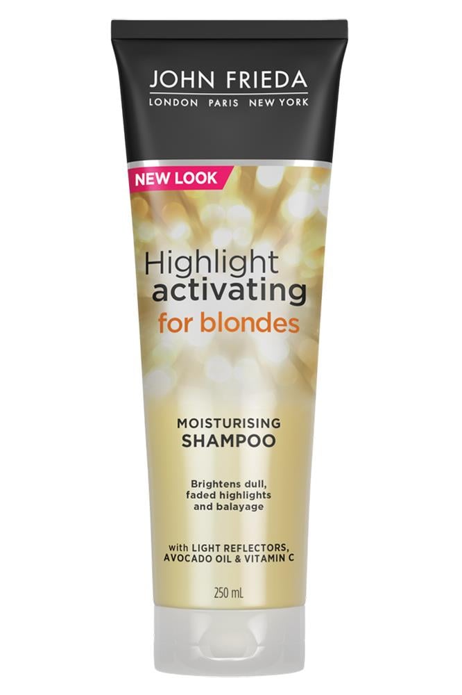 John FriedaJohn Frieda Highlight Activating For Blondes  Sarı ve Açık Tonlu Saçlar İçin Şampuan 250 mlJohn Frieda Sheer Blonde Sarı Saçlara Özel Nemlendirici Şampuan 250 ml Fiyatı ve Özellikleri | Mutlufiyatlar
