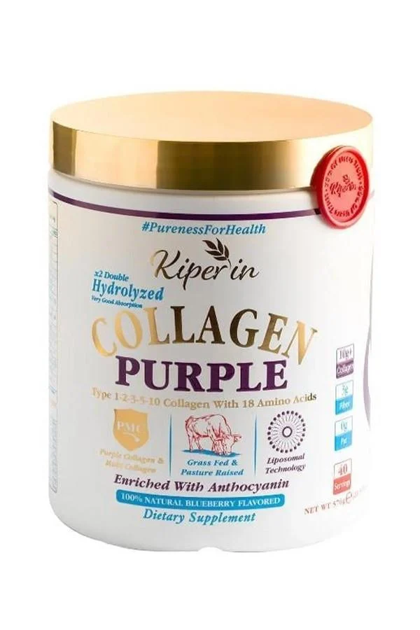 KiperinKiperin Purple Collagen Toz 40 Günlük 575 grKiperin Purple Collagen Toz 40 Günlük 575 gr Fiyatı ve Özellikleri