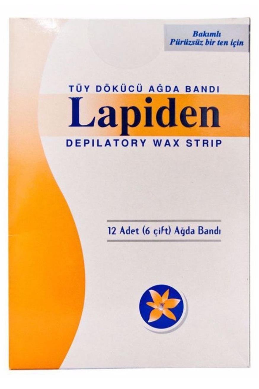 LapidenLapiden Tüy Dökücü Ağda Bandı Vücut 12 AdetLapiden Ağda Bandı Vücut 12li Fiyatı ve Özellikleri | Mutlufiyatlar