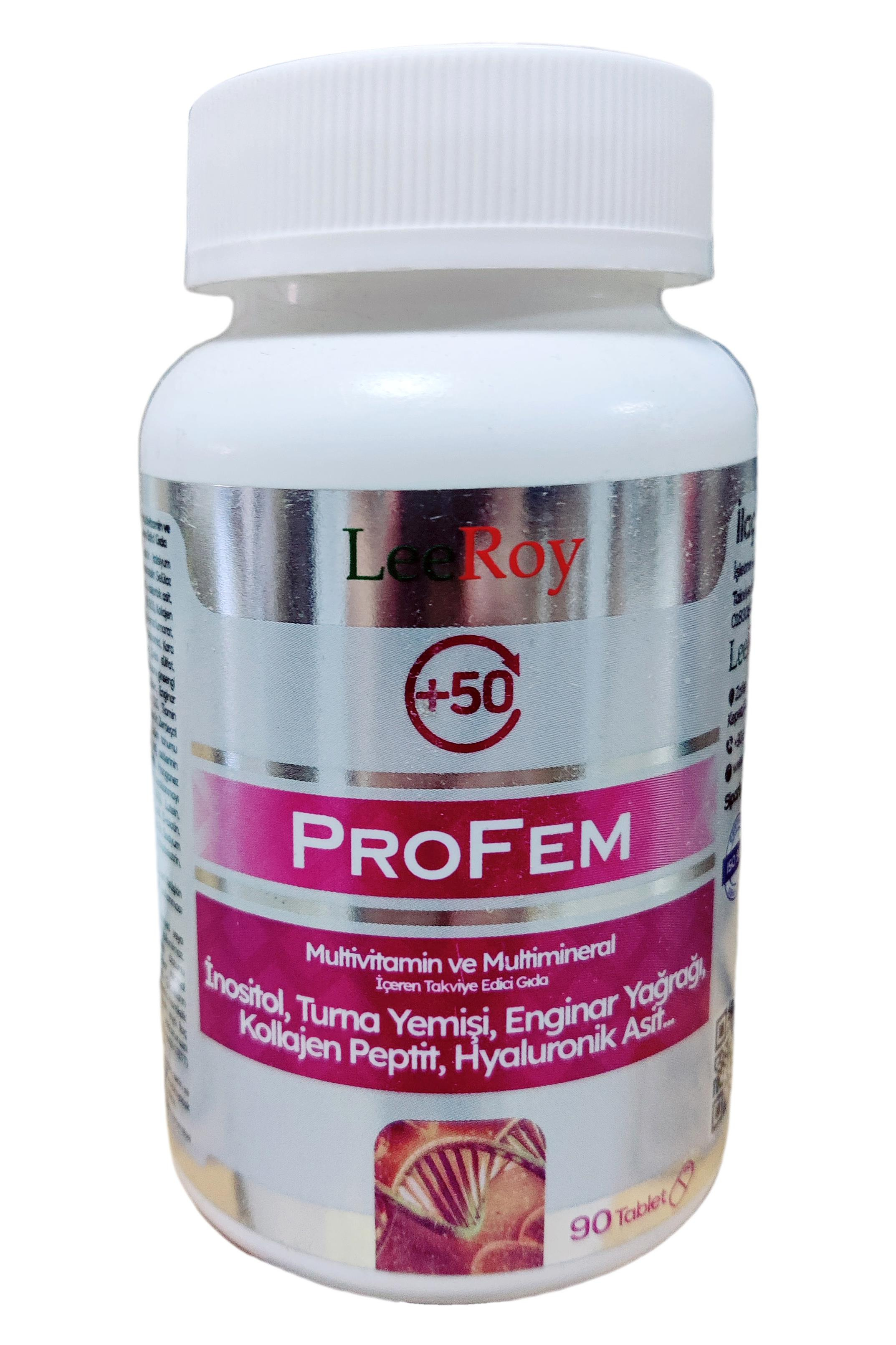 LeeroyLeeroy 50+ Profem 90 TabletLeeroy 50+ Profem 90 Tablet Fiyatı ve Özellikleri | Mutlufiyatlar
