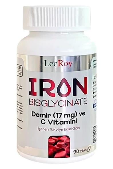 LeeroyLeeroy Iron Bisglycinate 90 TabletLeeroy Iron Bsgylicinate 90 Tablet Fiyatı ve Özellikleri | Mutlufiyatlar