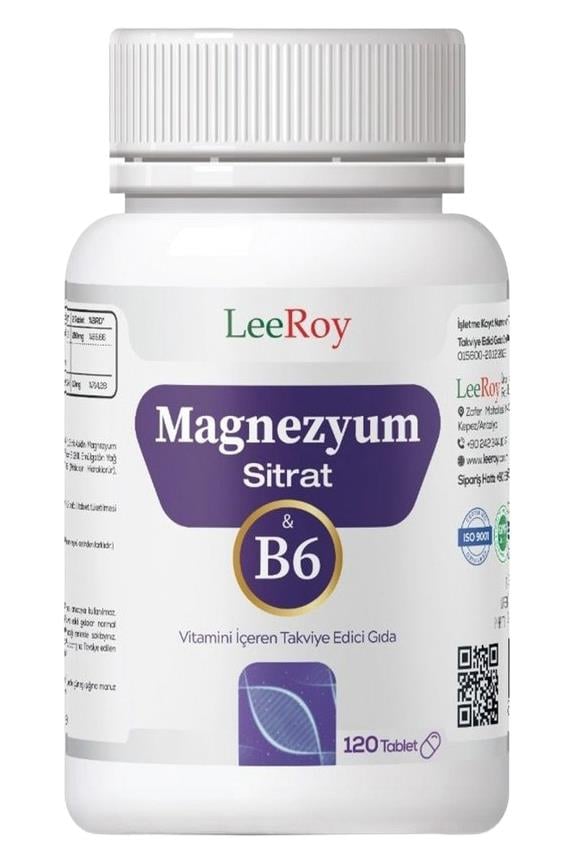 LeeroyLeeroy Magnezyum Sitrat 120 TabletLeeroy Magnezyum Sitrat 120 Tablet Fiyatı ve Özellikleri | Mutlufiyatlar