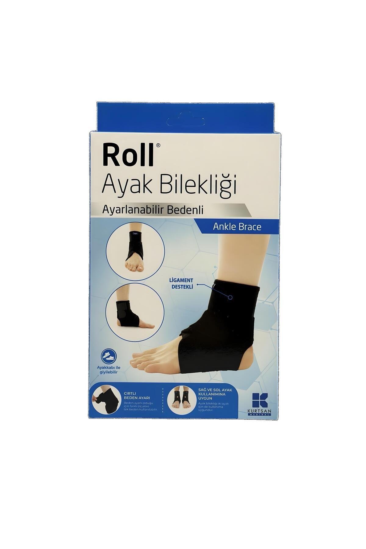Ligament Destekli Ayak Bilekliği ( Ayarlanabilir Bedenli )