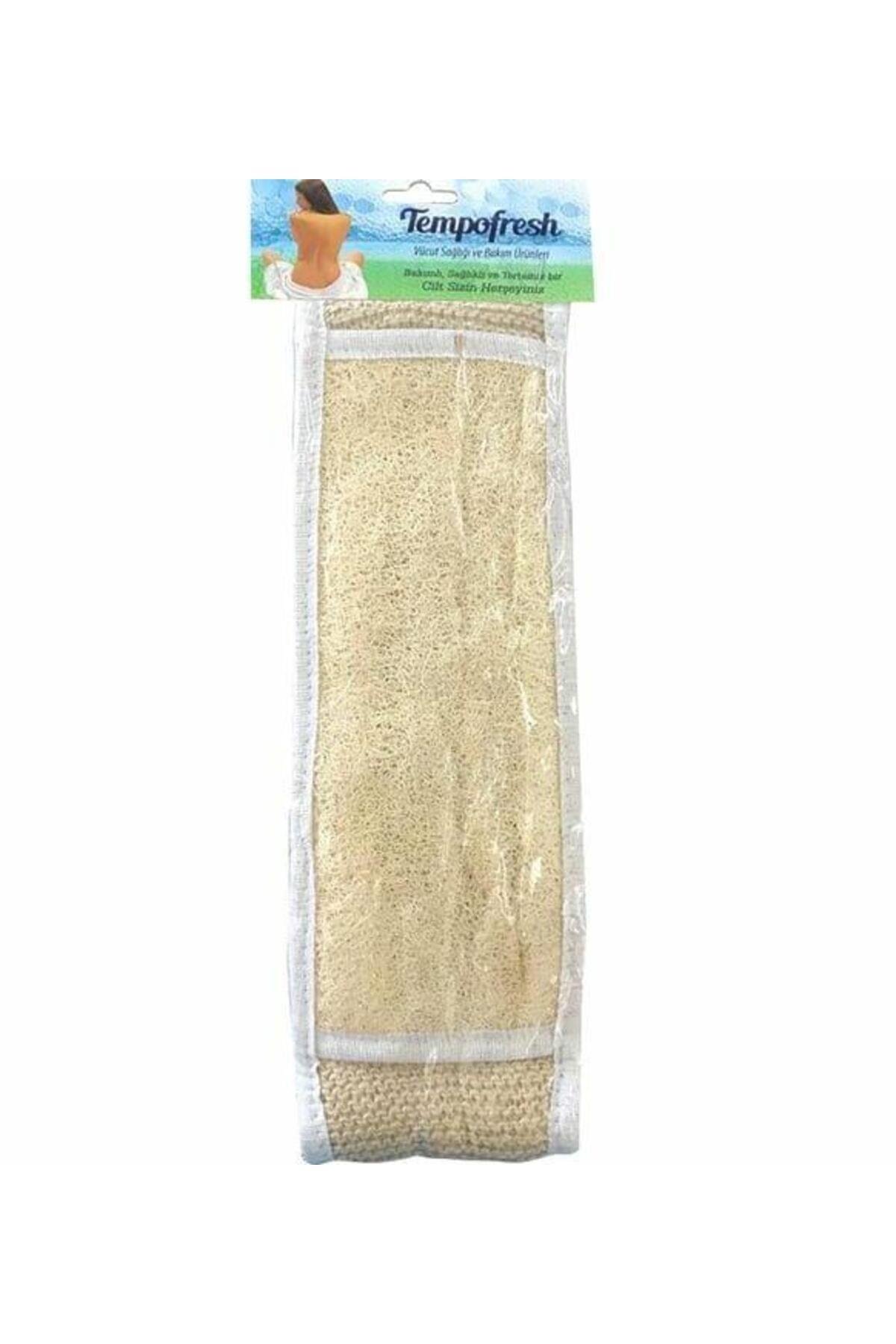 Loofah Ahşap Saplı Sırt Masaj Lifi