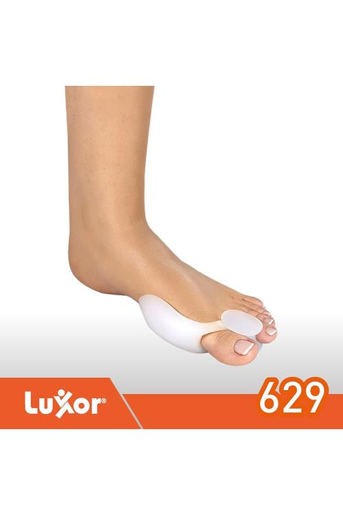 LuxorLuxor 629 Silikon Bünyon Koruyuculu Parmak Makarası Standart BedenLuxor 629 Parmak Makarası | Bünyon Koruyuculu Ayak Desteği
