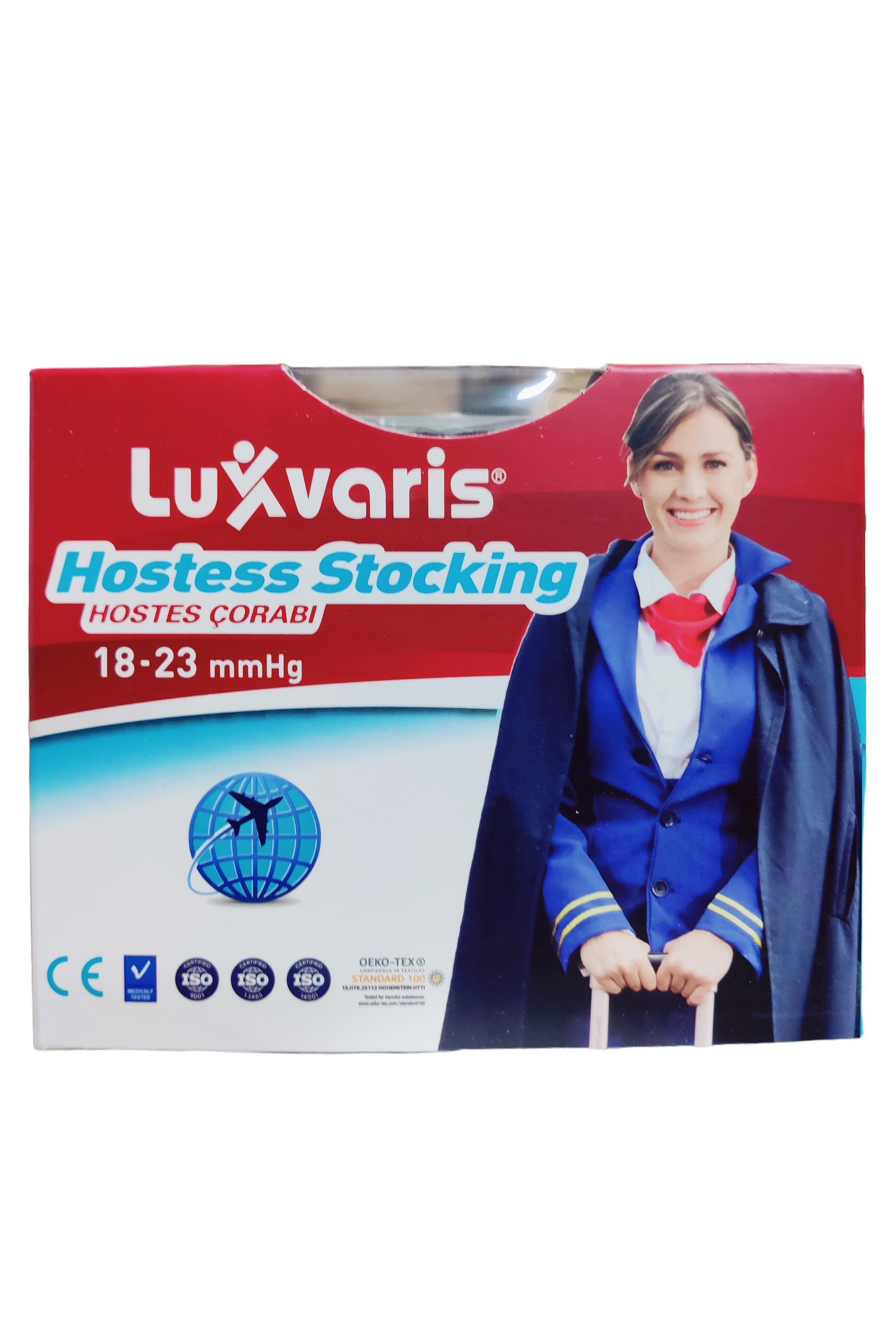 LuxorLuxvaris 844 Hostes Çorabı Diz Üstü Burnu Kapalı Siyah No 1Luxor 844 Hostes Çorabı Dizüstü Burnu Kapalı 18-23 Mmhg No: 1 - Siyah Fiyatı ve Özellikleri | Mutlufiyatlar