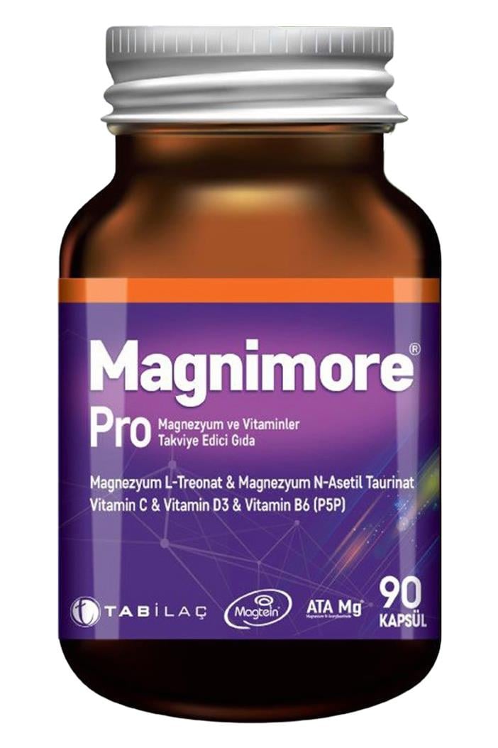 MagnimoreMagnimore Pro Magnezyum 90 Kapsül N-asetil Taurinat L-treonatMagnimore Pro Magnezyum 90 Kapsül | Gelişmiş Kas ve Zihin Desteği