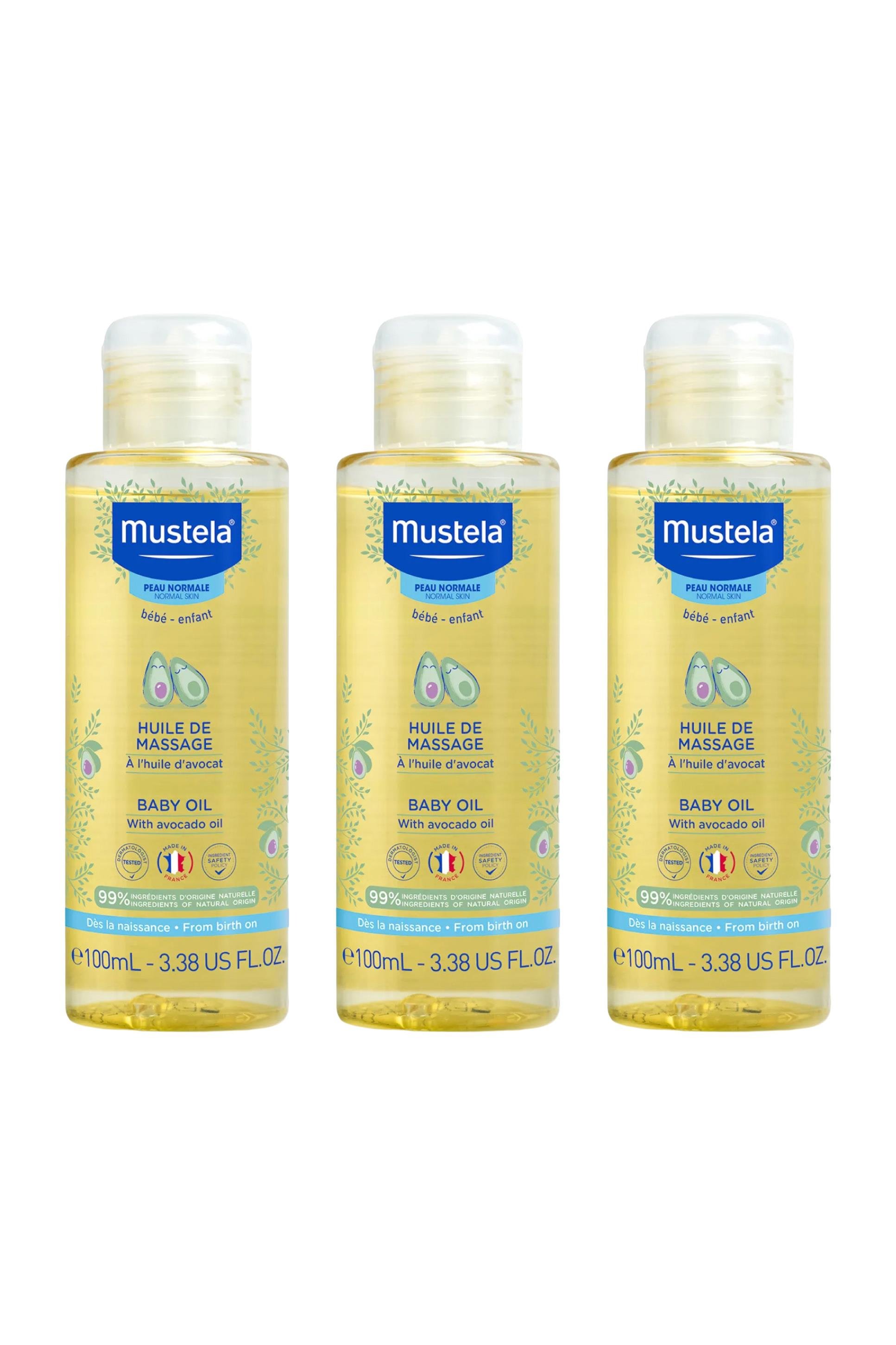 MustelaMustela Baby Massage Oil 100 ml - Nemlendirici ve Rahatlatıcı Bebek Yağı 3'lüMustela Baby Massage Oil 100 ml - Nemlendirici ve Rahatlatıcı Bebek Yağı Fiyatı ve Özellikleri | Mutlufiyatlar