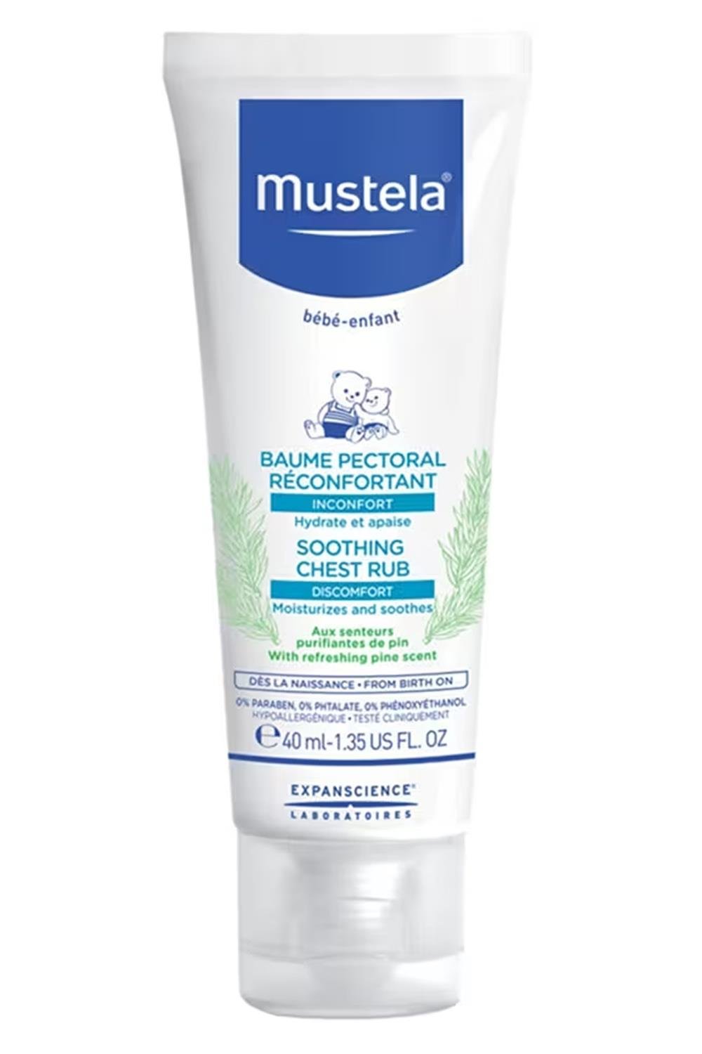 MustelaMustela Soothing Comfort Chest Rub Rahatlatıcı Göğüs Balsamı 40 mlMustela Soothing Comfort Chest Rub Rahatlatıcı Göğüs Balsamı 40 ml Fiyatı ve Özellikleri | Mutlufiyatlar