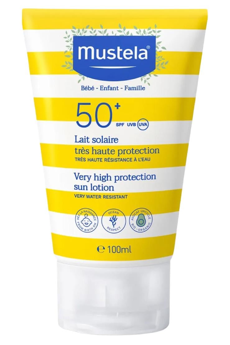 MustelaMustela Spf 50 Yüksek Koruma Yüz Vücut Güneş Koruyucu Suya Dayanıklı Tüm Ciltler Bebek Çocuk Yetişkin 100mlMustela Orijinal Ürün | Hızlı Kargo | Güvenli Alışveriş