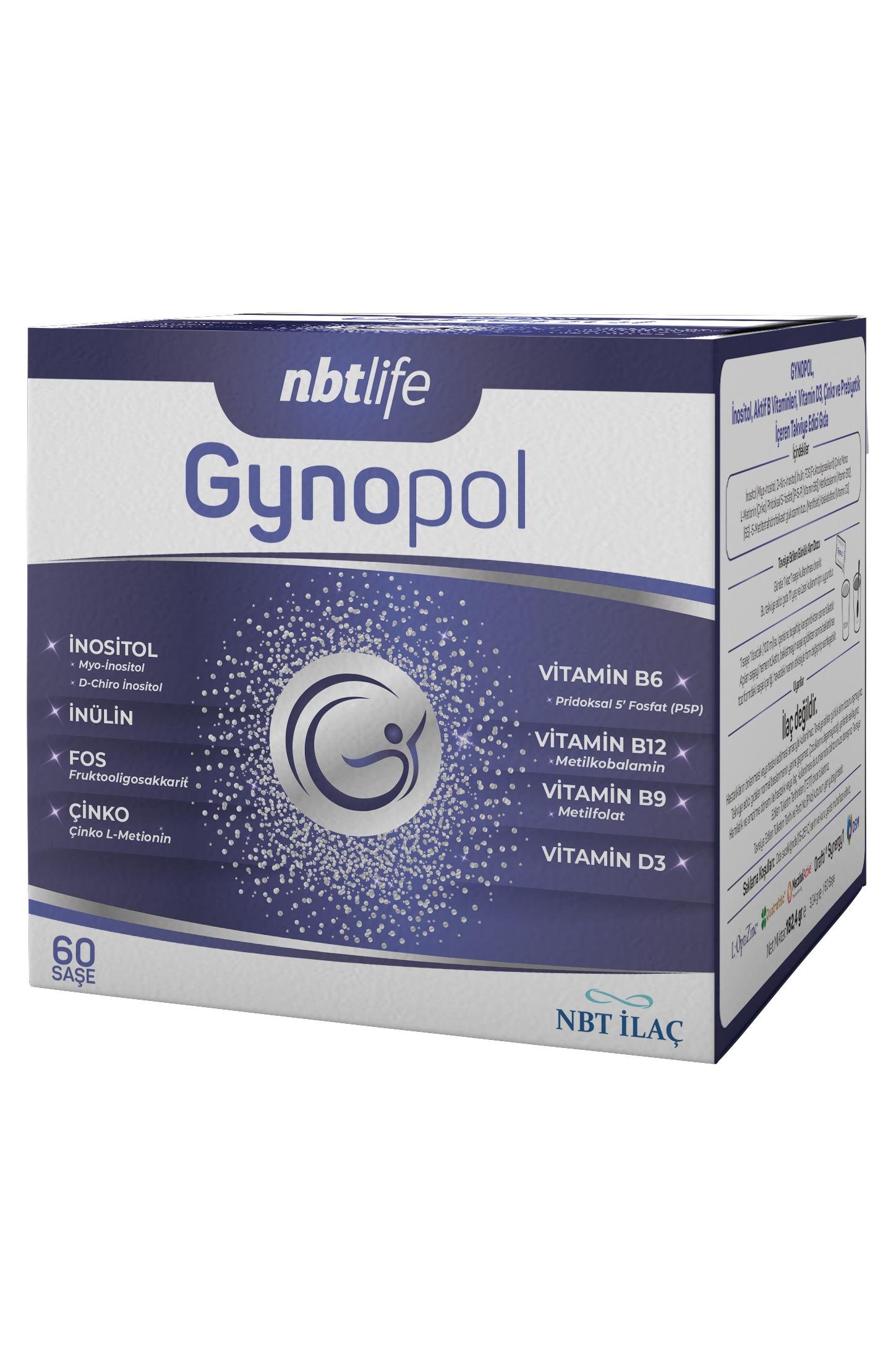 NBT İlaçNBT Life Gynopol 60 SaşeGynopol 60 Saşe Fiyatı ve Özellikleri | Mutlufiyatlar