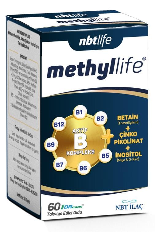 NBT İlaçNBT Life Methyllife 60 KapsülNBT Life Methyllife 60 Kapsül Fiyatı ve Özellikleri | Mutlufiyatlar