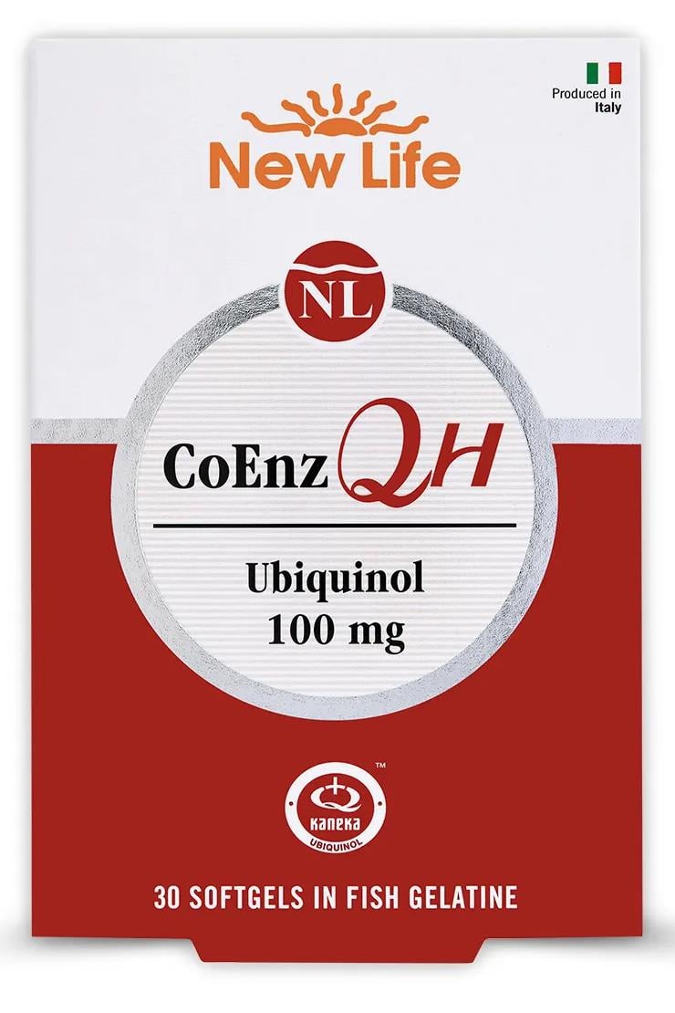 New Life New Life CoEnz QH Ubikinol 30 KapsülNew Life CoEnz QH Ubikinol | Güçlü Antioksidan 30 Kapsül