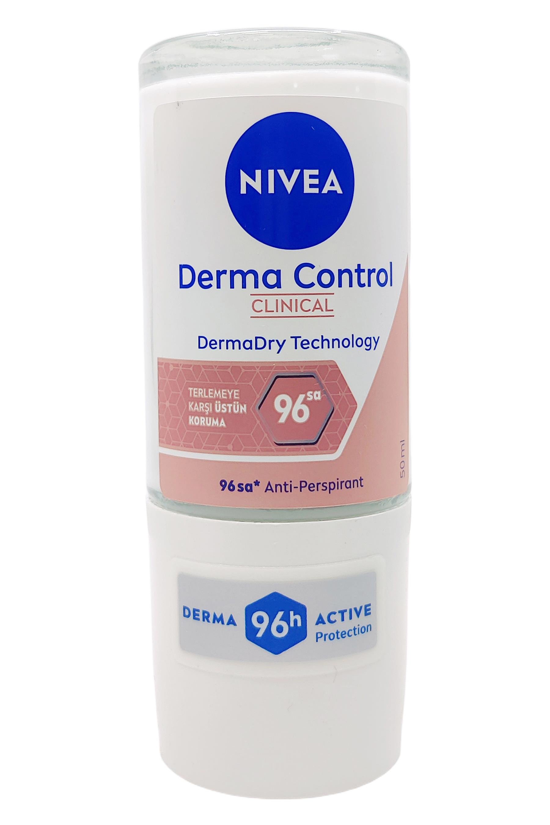 NiveaNivea Derma Control Clinical Kadınlar İçin Roll-on 50 mlNivea Derma Control Roll-on 50 ml | Kararmaya Karşı Etki