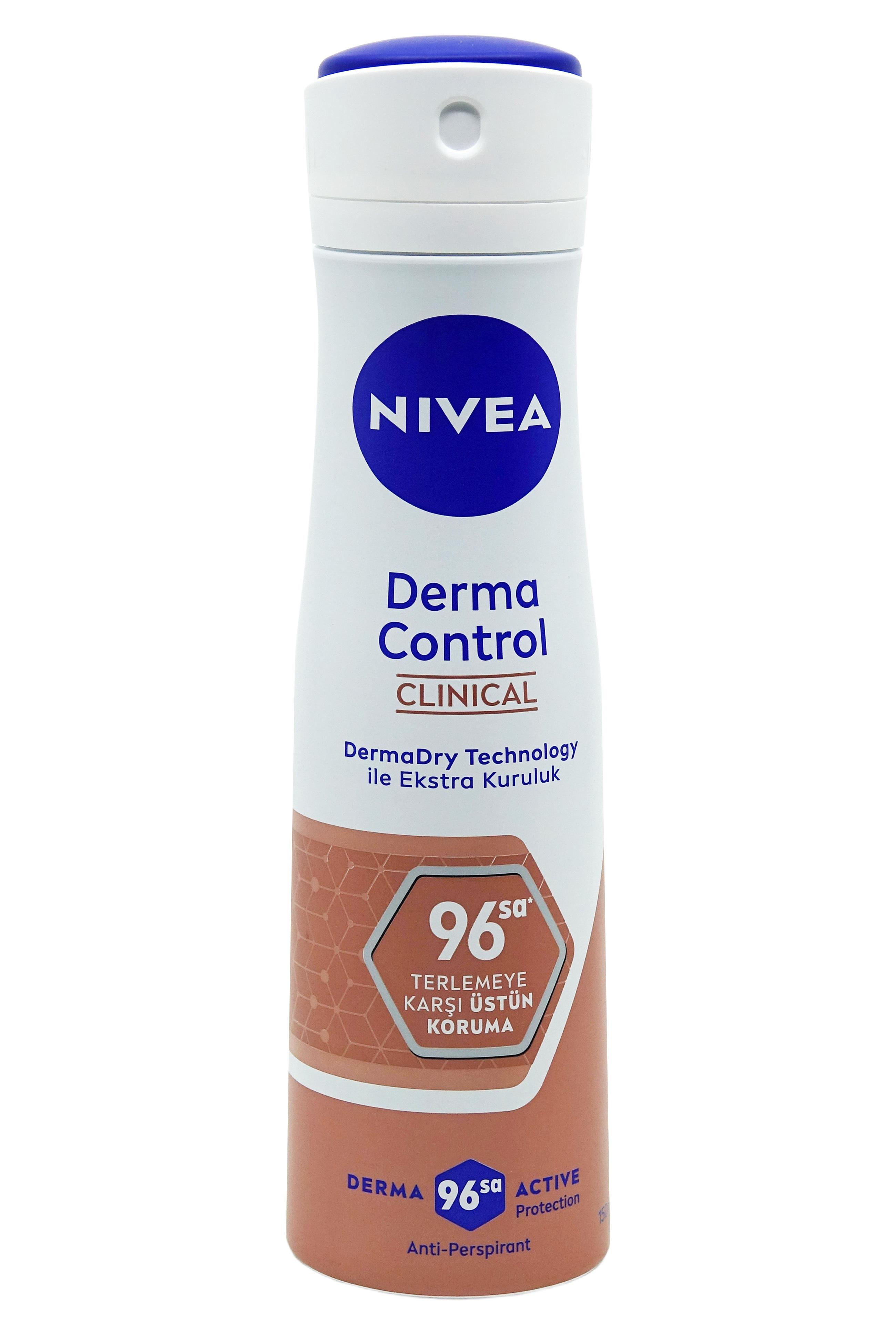 NiveaNivea Derma Control Clinical Kadınlar İçin Deodorant 150 mlNivea Derma Protect Sprey 150 ml | Cilt Dostu Güçlü Koruma