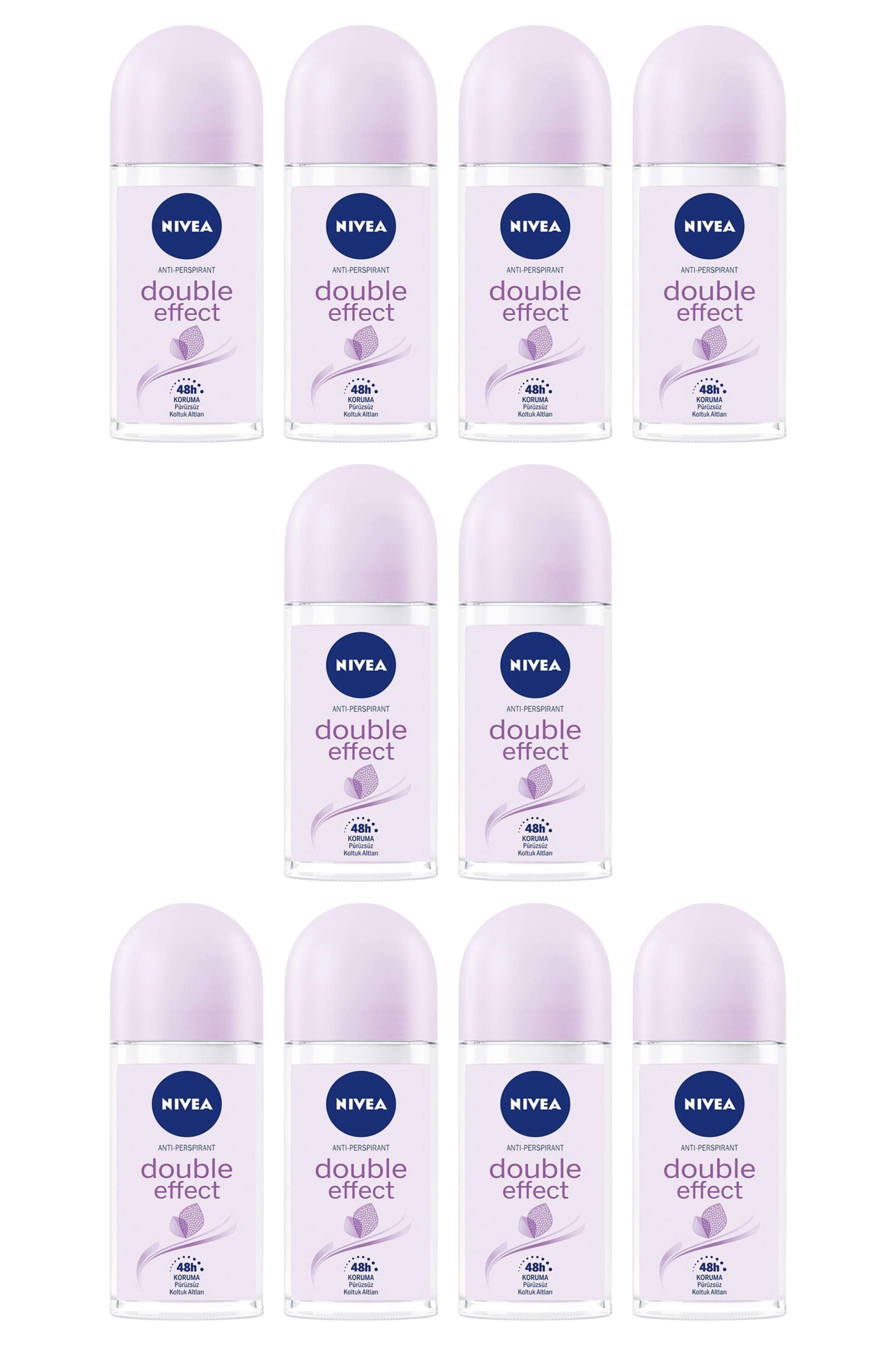 NiveaNivea Double Effect Mor Düşler Roll-On Deodorant 50 ml 10'luNivea Double Effect Mor Düşler Roll-On Deodorant 50 ml Fiyatı ve Özellikleri | Mutlufiyatlar
