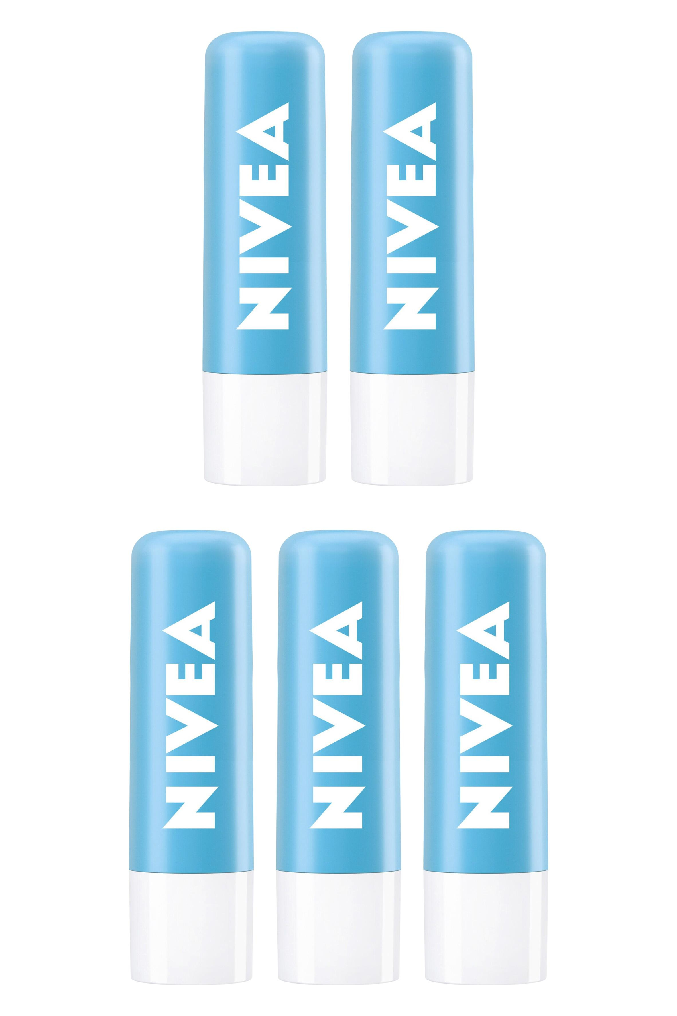 NiveaNivea Dudak Bakım Kremi Hydro Care SPF 15 4.8 gr 5'liNivea Lip Stick Hydro Care SPF15 24 Saat Nem Fiyatı ve Özellikleri | Mutlufiyatlar