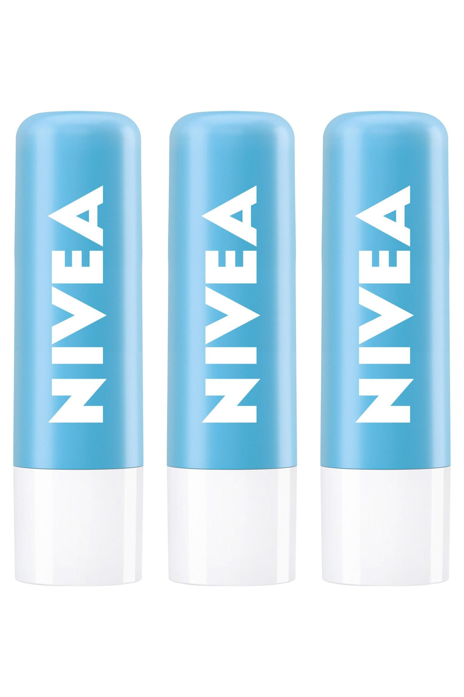 NiveaNivea Dudak Bakım Kremi Hydro Care SPF 15 4.8 gr 3'lüNivea Lip Stick Hydro Care SPF15 24 Saat Nem Fiyatı ve Özellikleri | Mutlufiyatlar