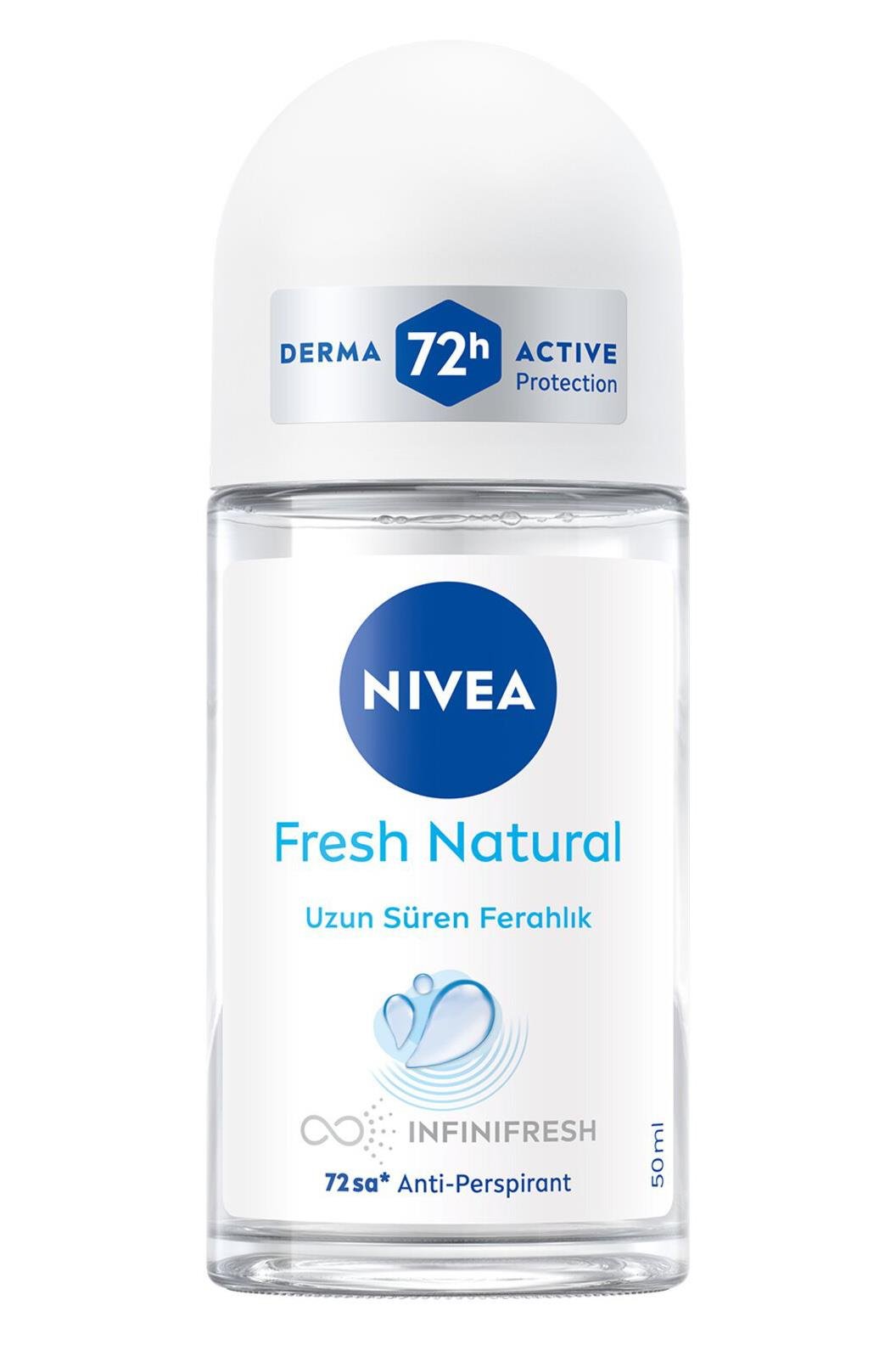 NiveaNivea Fresh Natural Kadınlar İçin Roll on 50 mlNivea Fresh Natural Roll-On 50 ml Fiyatı ve Özellikleri | Mutlufiyatlar