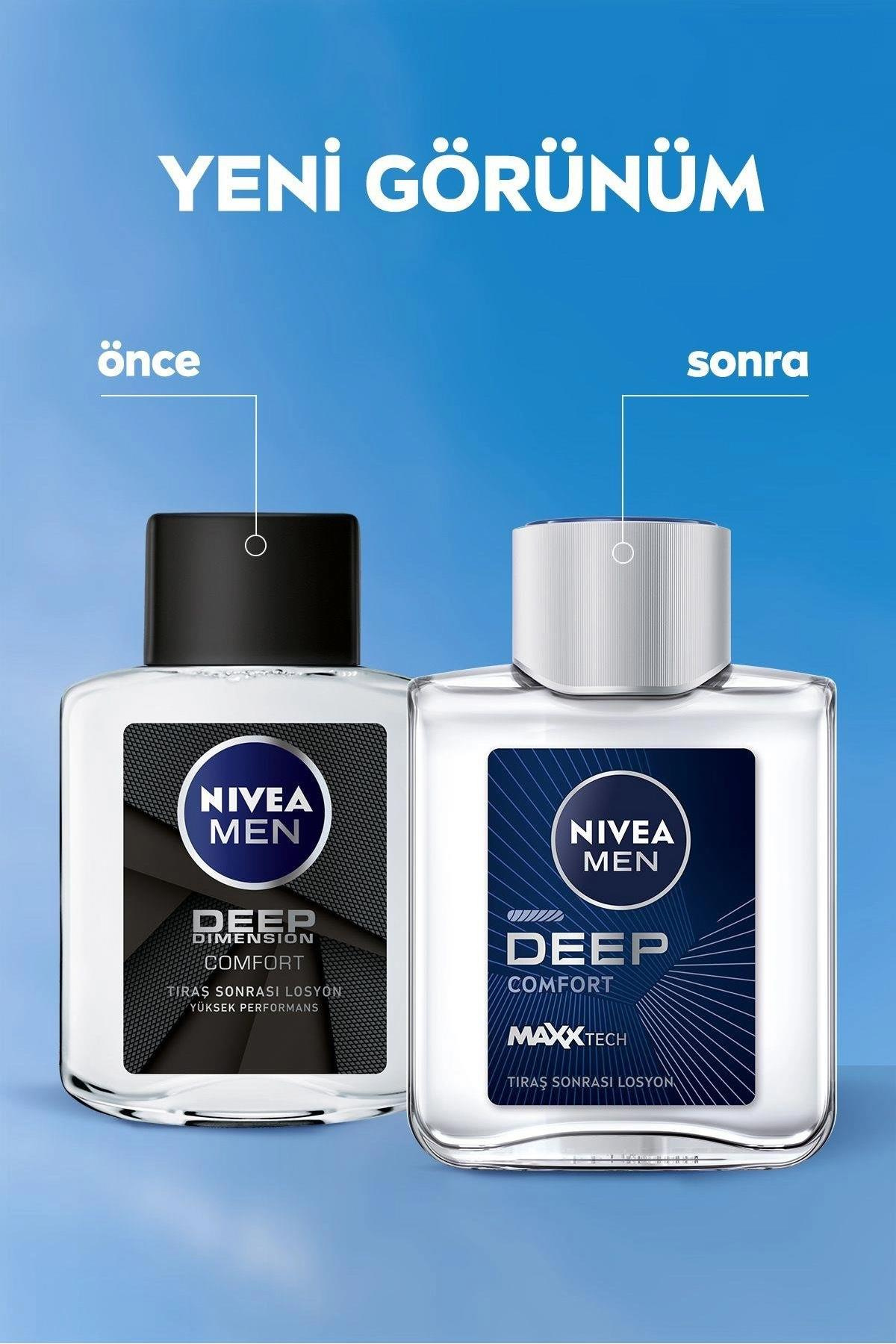 NiveaNivea Men Deep Comfort Tıraş Sonrası Losyon 100 mlNivea Men Deep Dimension Tıraş Sonrası Losyon 100 ml Fiyatı ve Özellikleri | Mutlufiyatlar