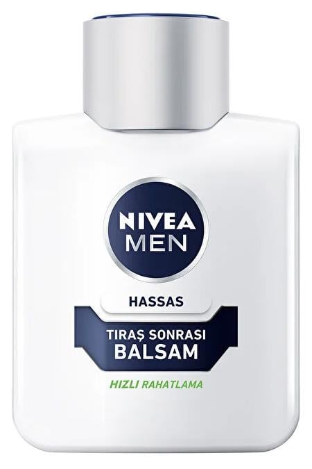 NiveaNivea Men Tıraş Sonrası Balsam Hassas Ciltler İçin 100 mlNivea Tıraş Sonrası Balsam 100 ml | Hassas Ciltler İçin Yatıştırıcı