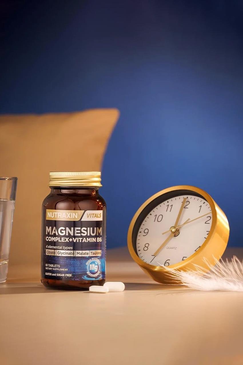 NutraxinNutraxin Magnesium Complex Vitamin B6 Takviye Edici Gıda 60 TabletNutraxin Magnesium Complex Vitamin B6 60 Tablet Fiyatı ve Özellikleri | Mutlufiyatlar
