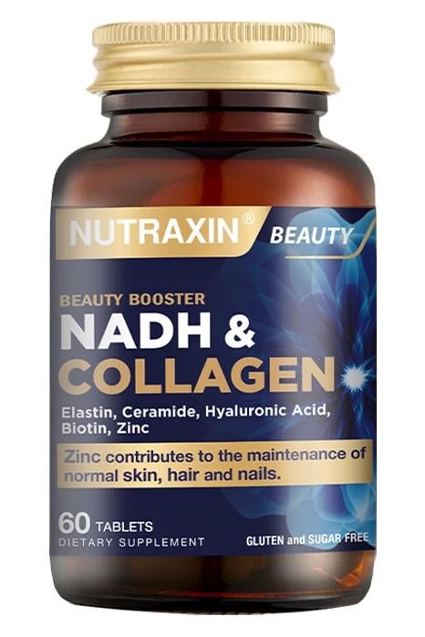 NutraxinNutraxin Nadh Collagen Collagen Takviye Edici Gıda 60 TabletNutraxin NADH   Collagen 60 Tablet Fiyatı ve Özellikleri | Mutlufiyatlar